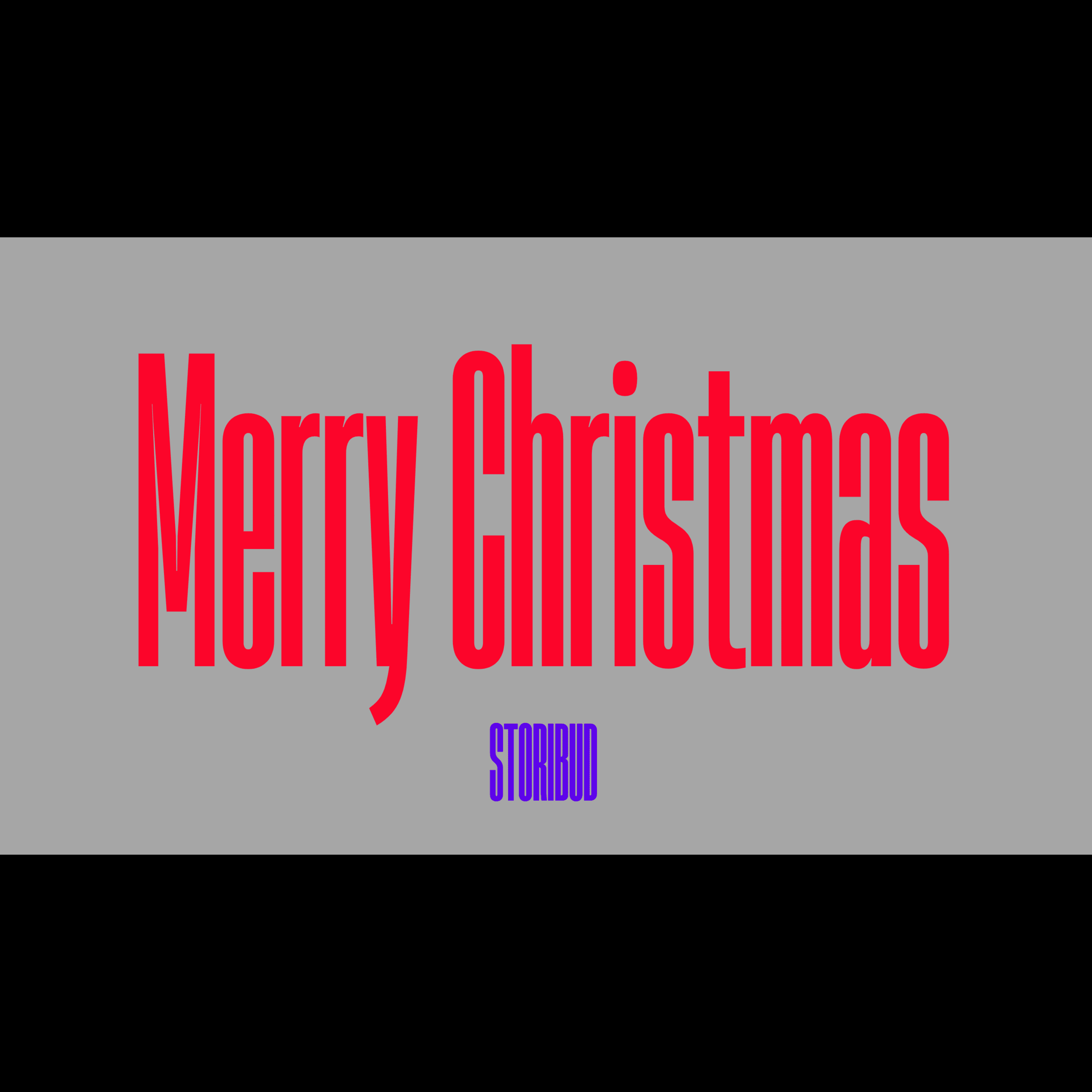 Merry Christmas artwork