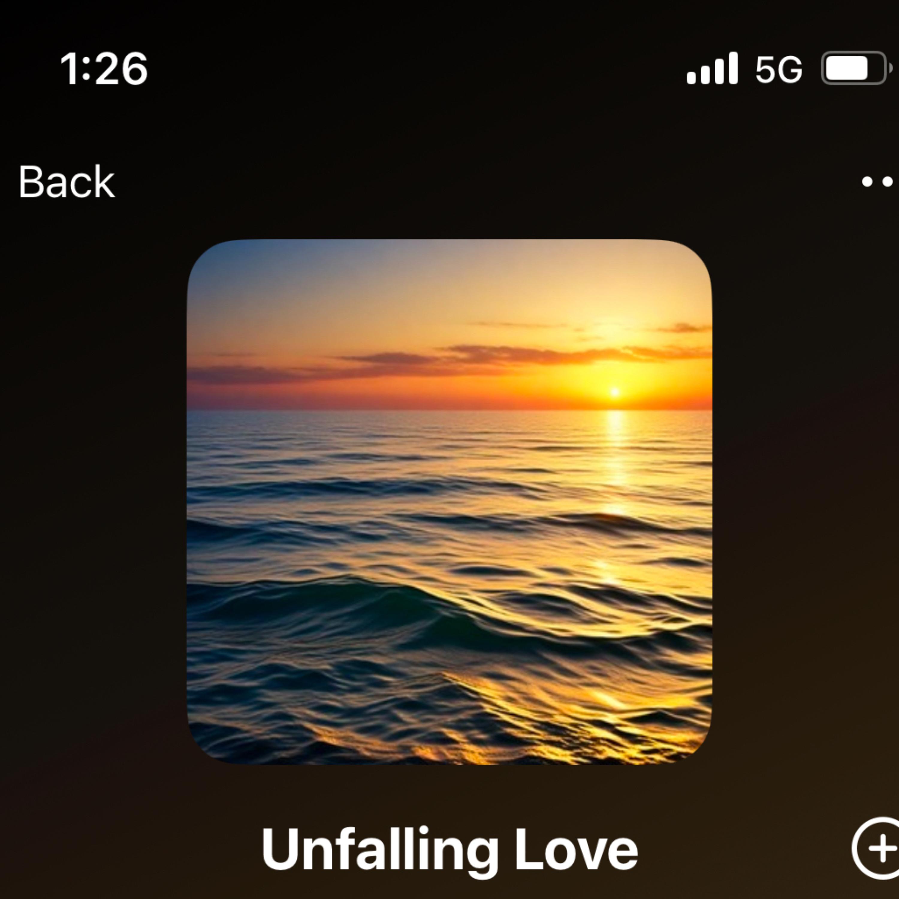 Unfalling Love artwork