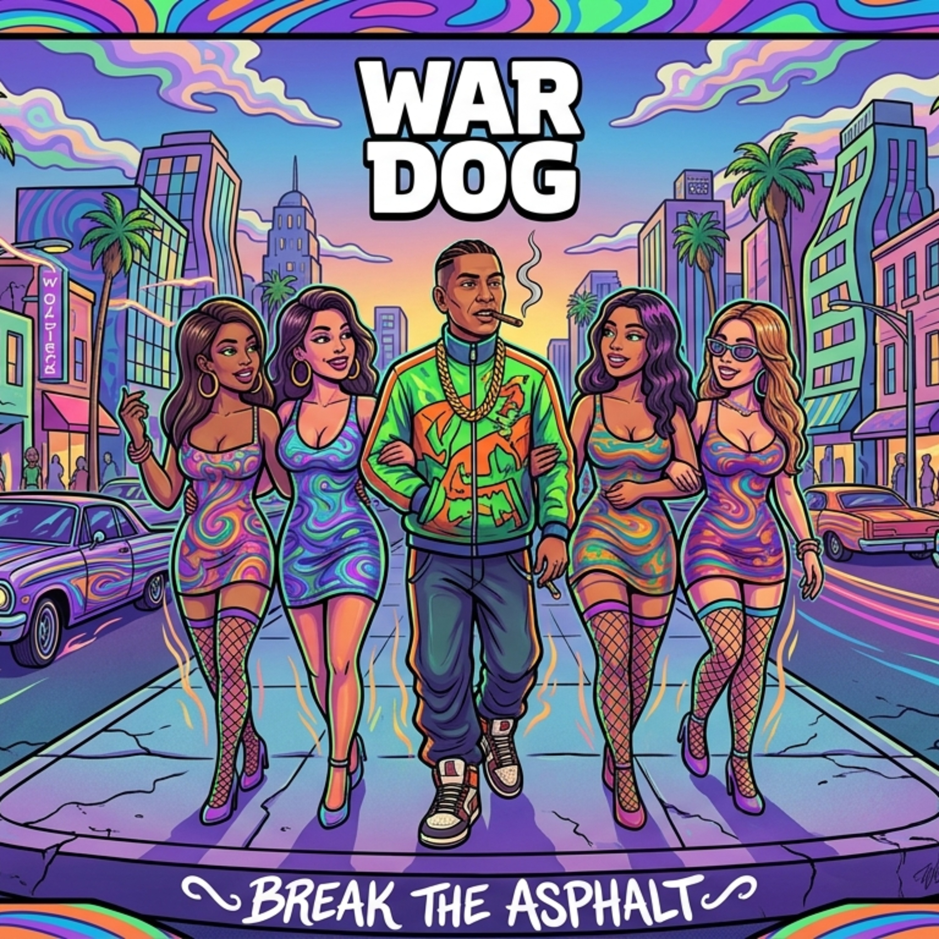 Break The Asphalt by War Dog cover art
