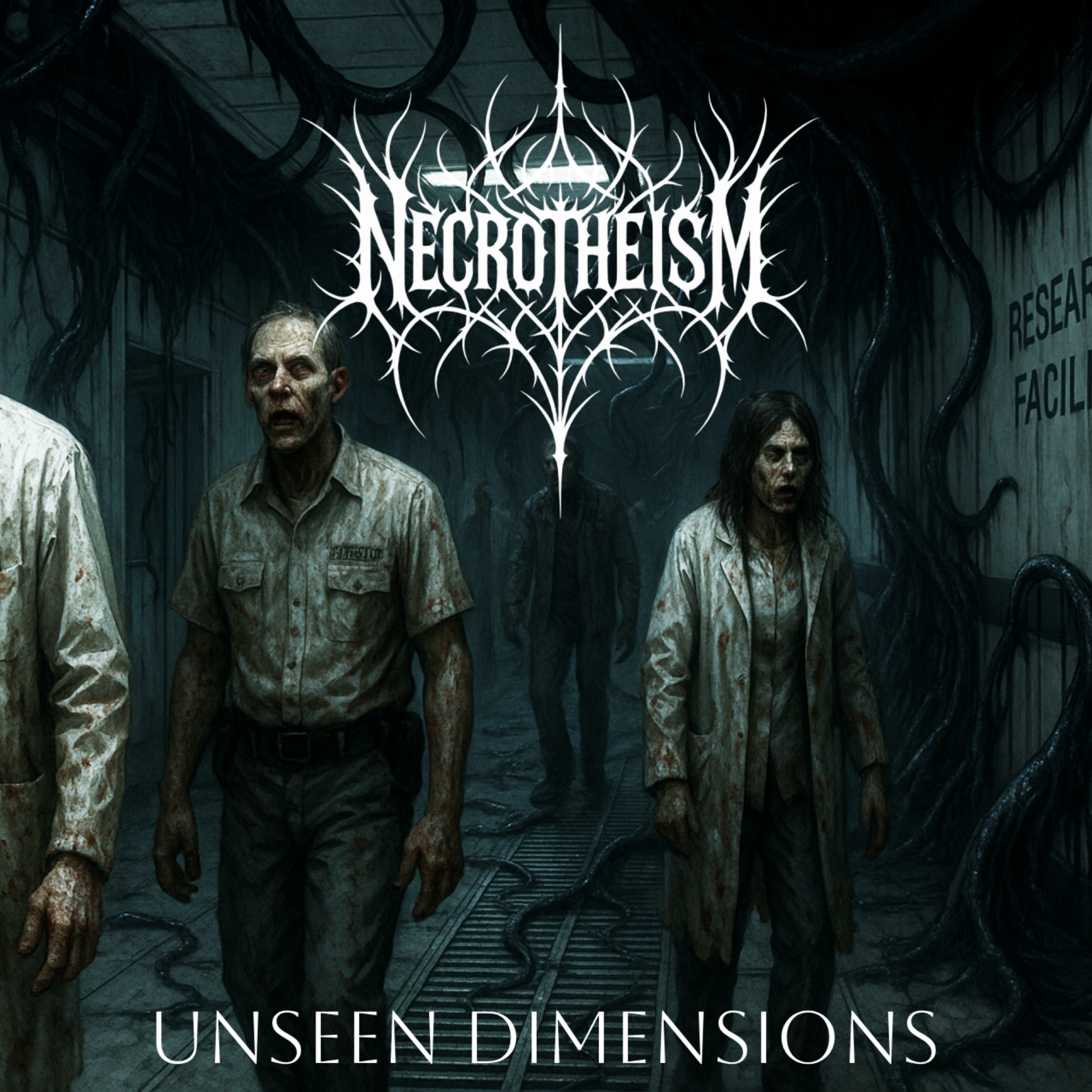 Necrotheism Unseen Dimensions artwork