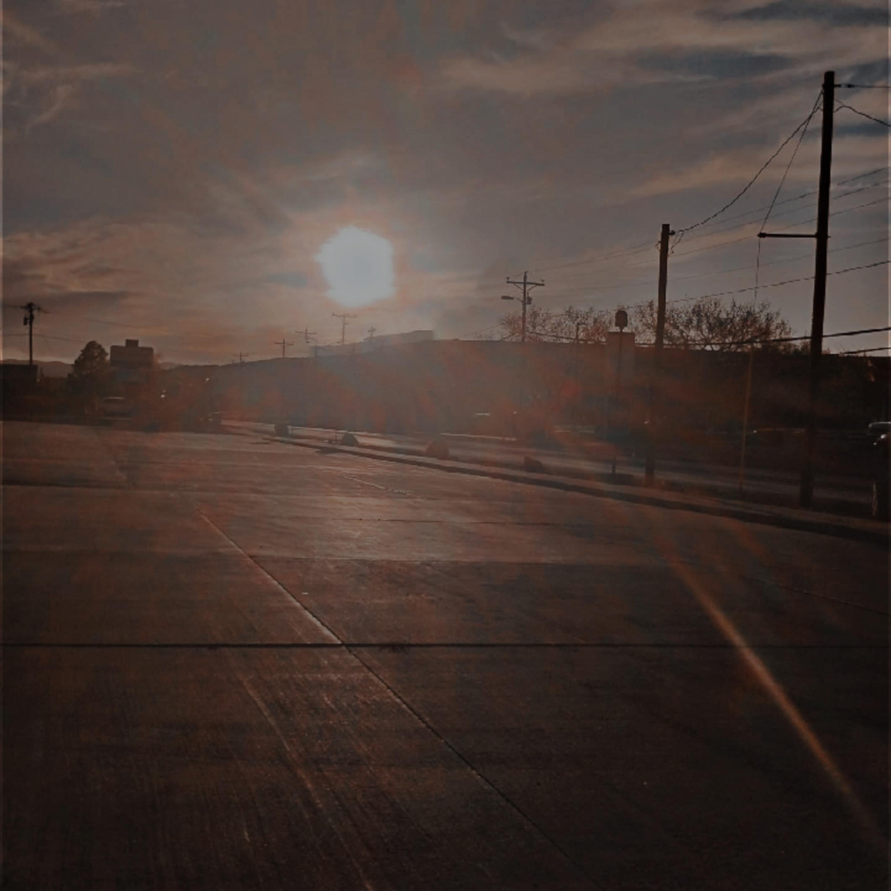 orange sky artwork