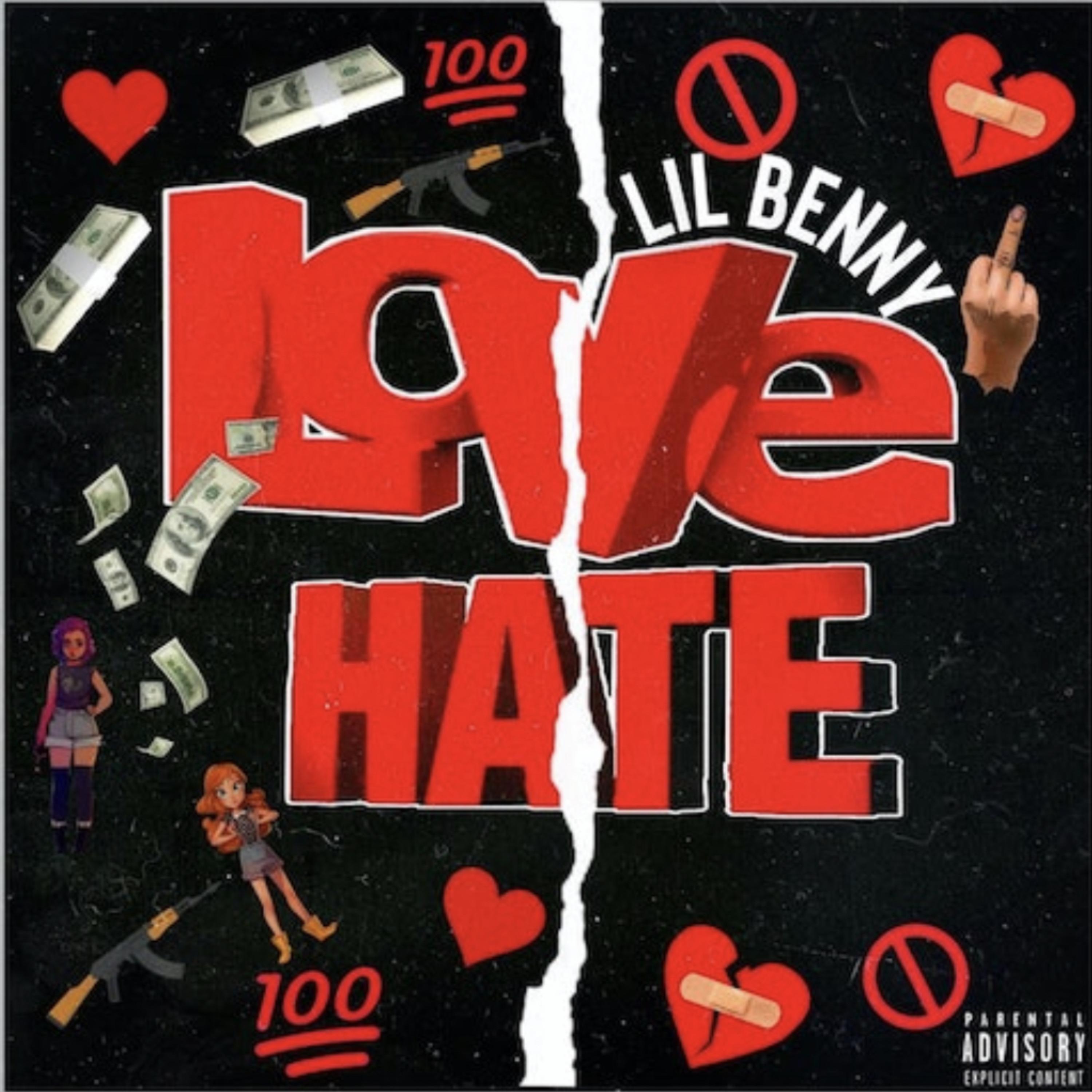 Love And Hate by Lil Benny cover art