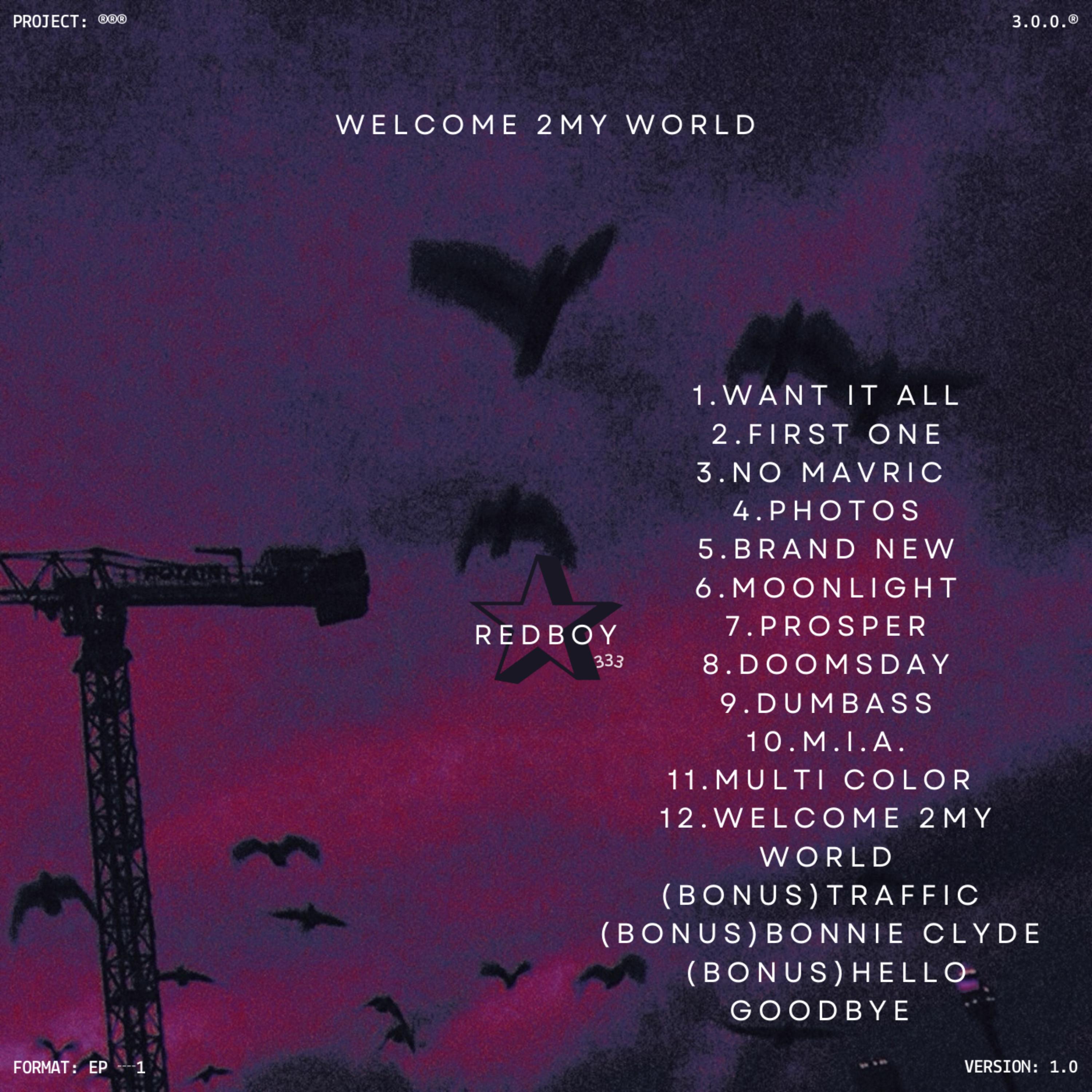 Welcome 2My World artwork