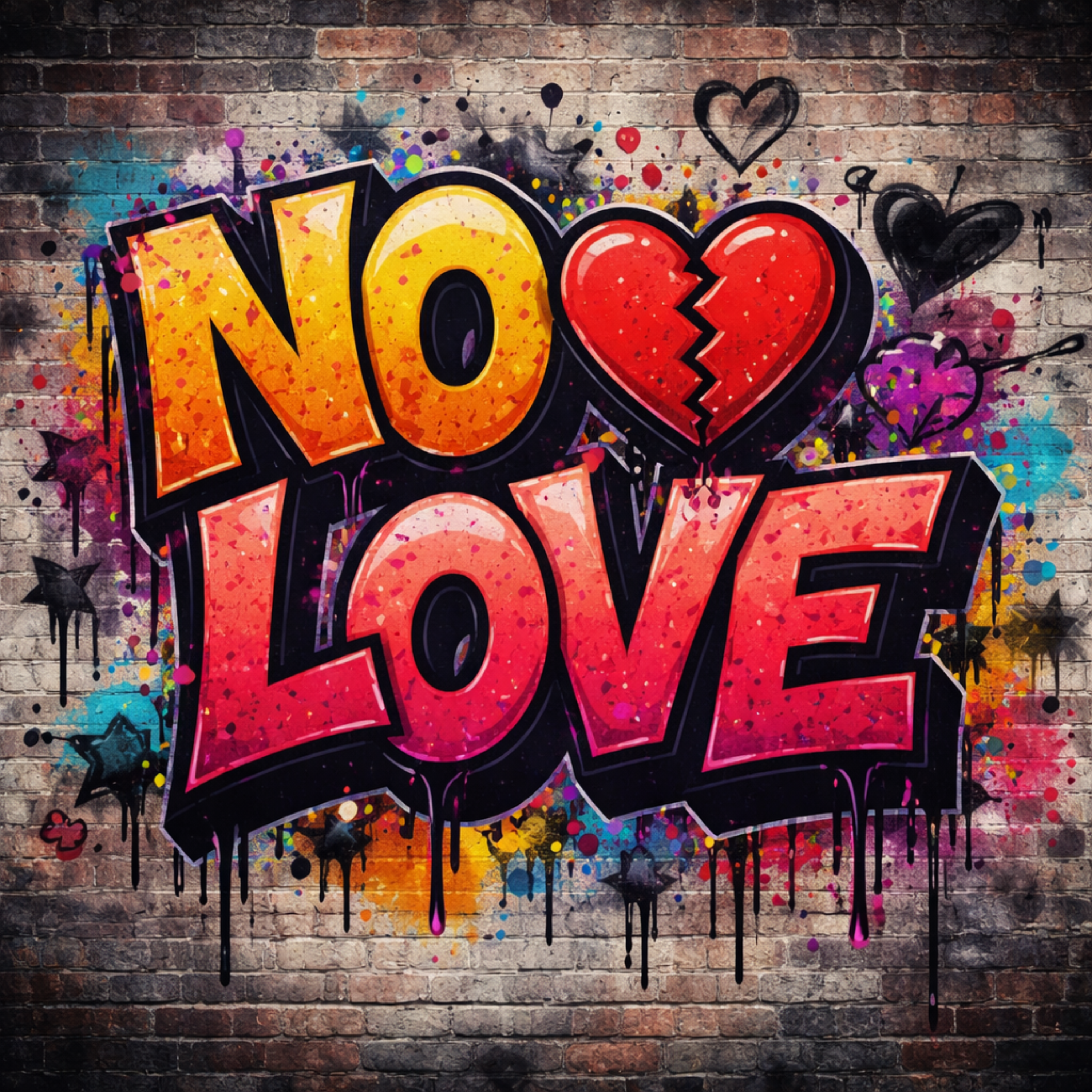 No Love artwork