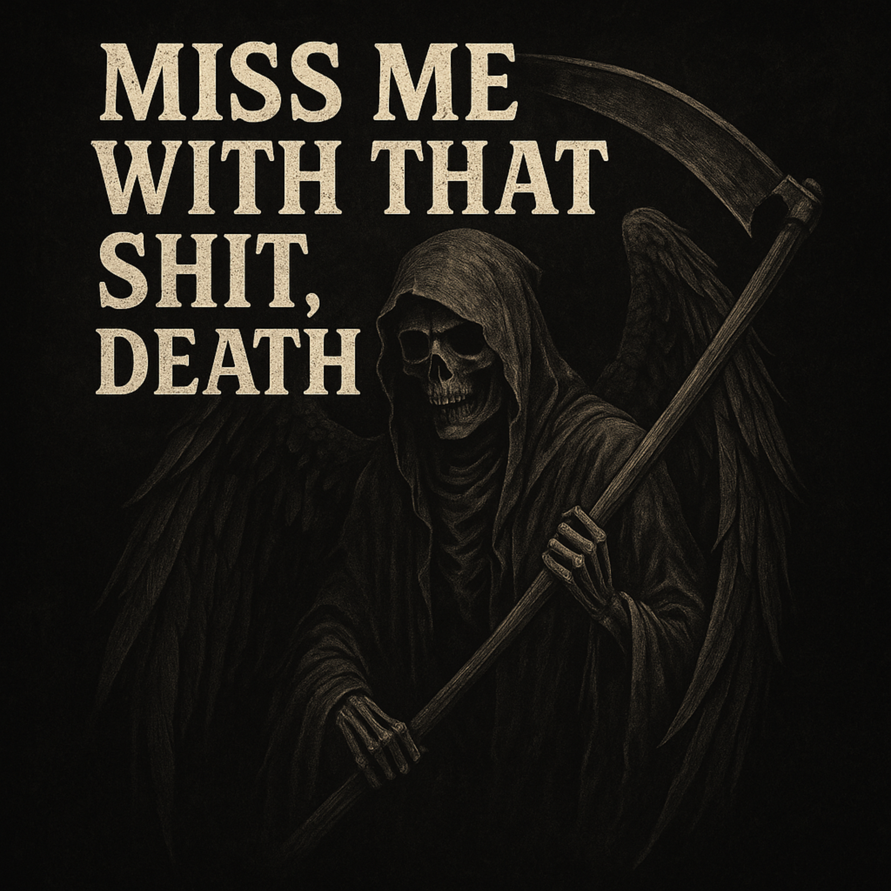 Miss Me With that Shit, Death. artwork