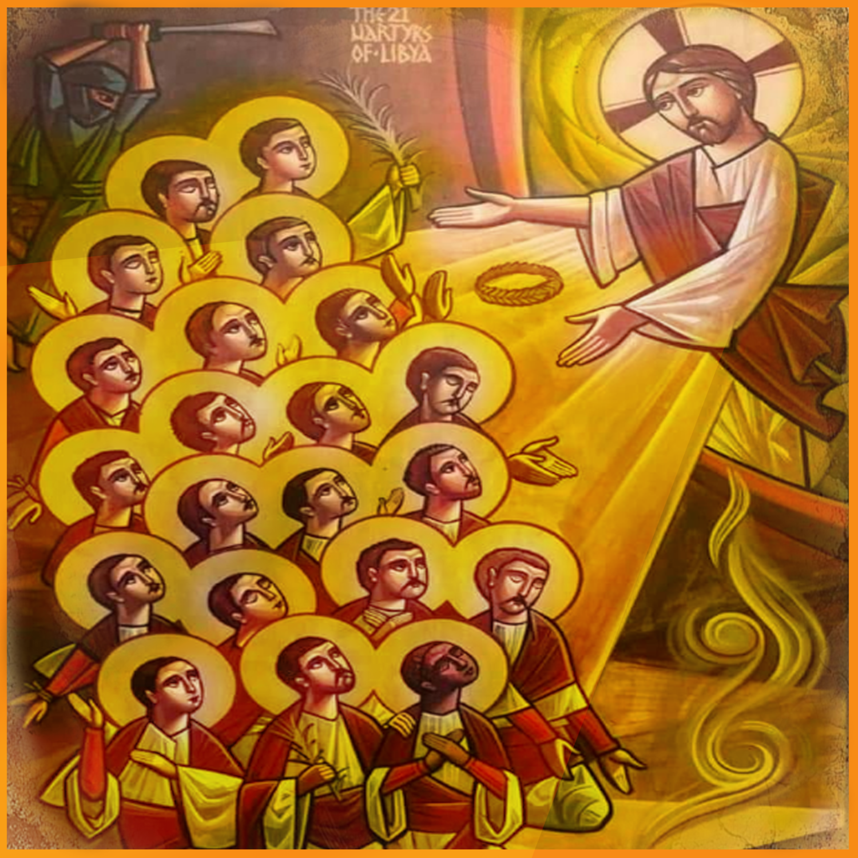 21 Coptic orthodox martyrs artwork