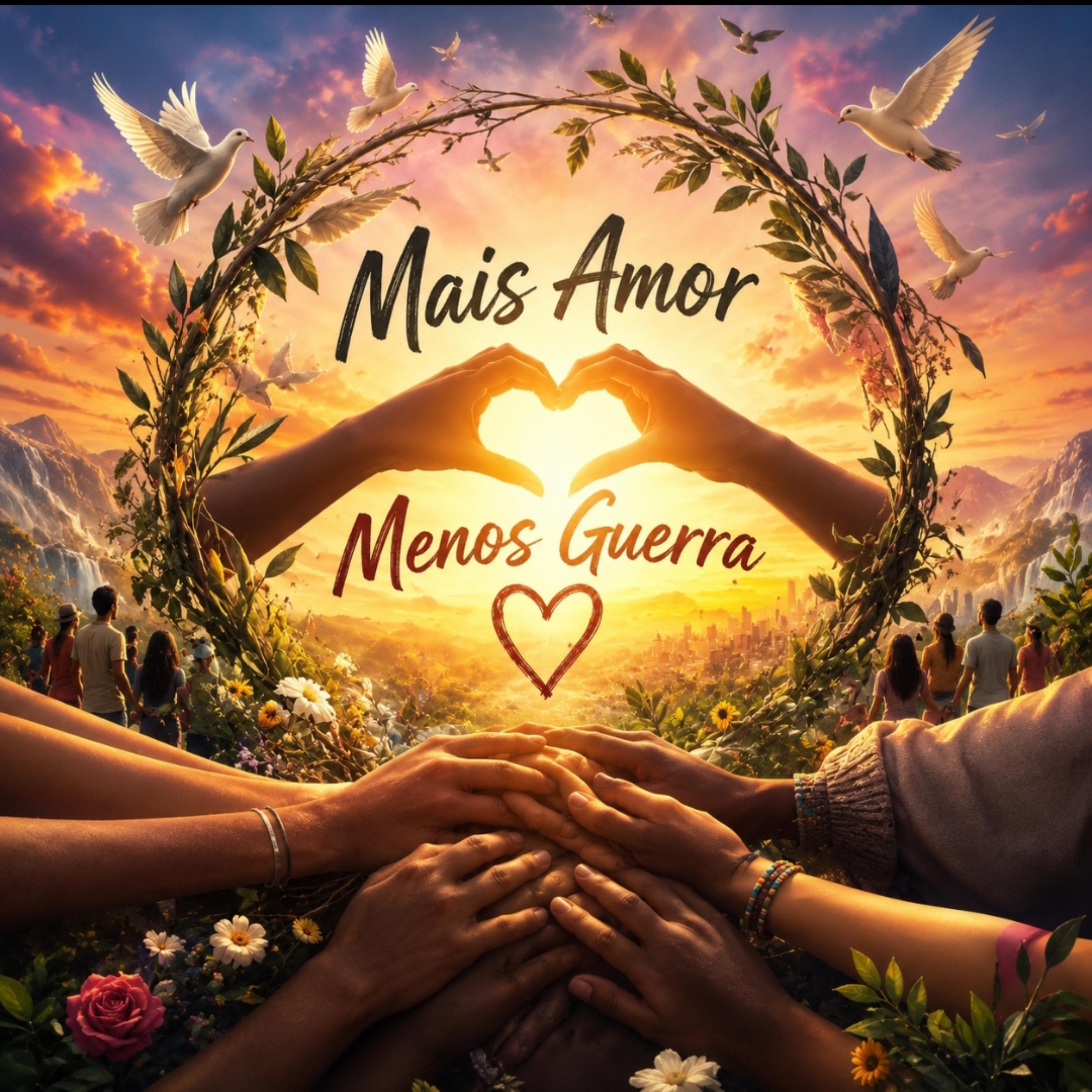Mais amor,menos guerra by Nilson Nsn cover art