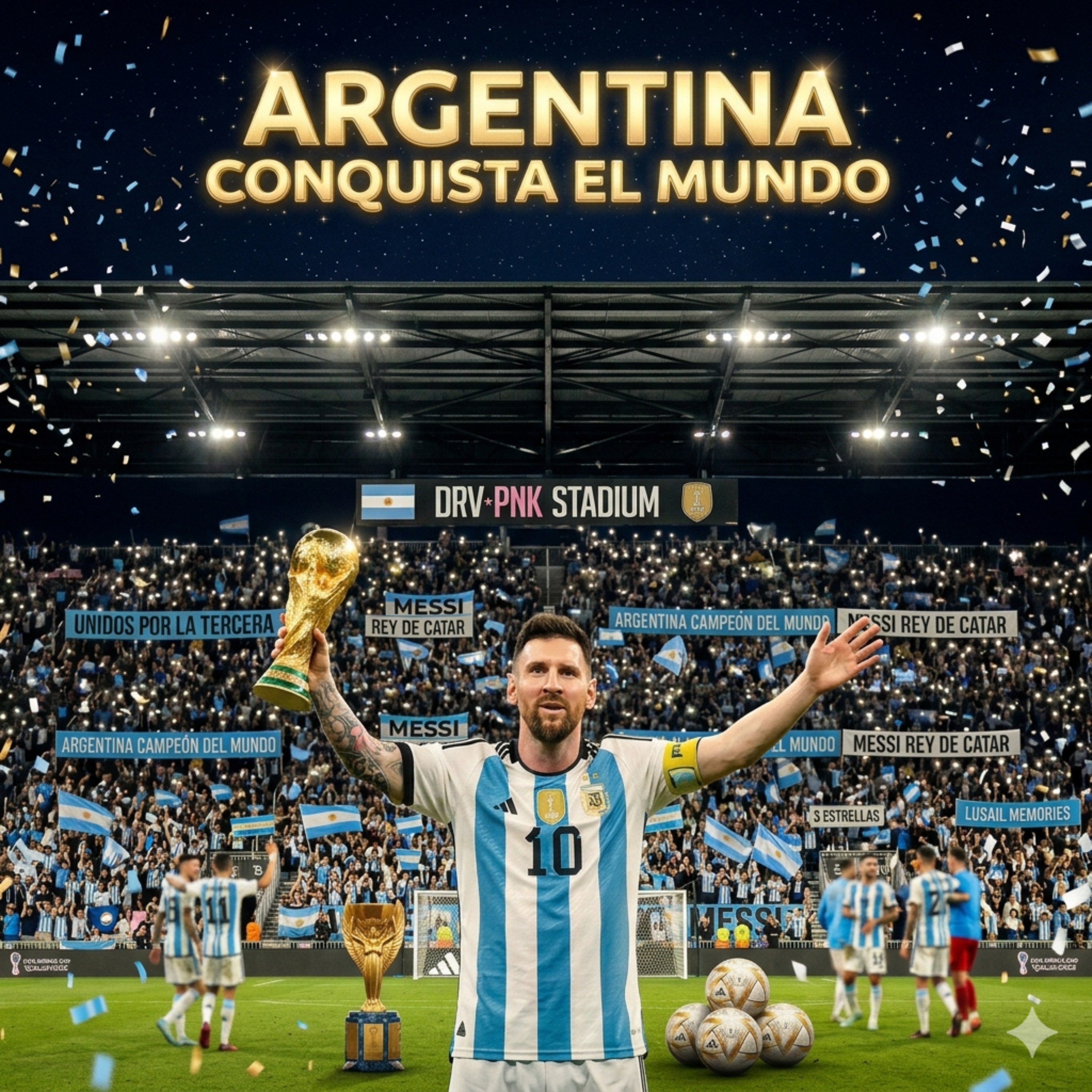 Argentina Conquista el Mundo by Anonna Zara cover art