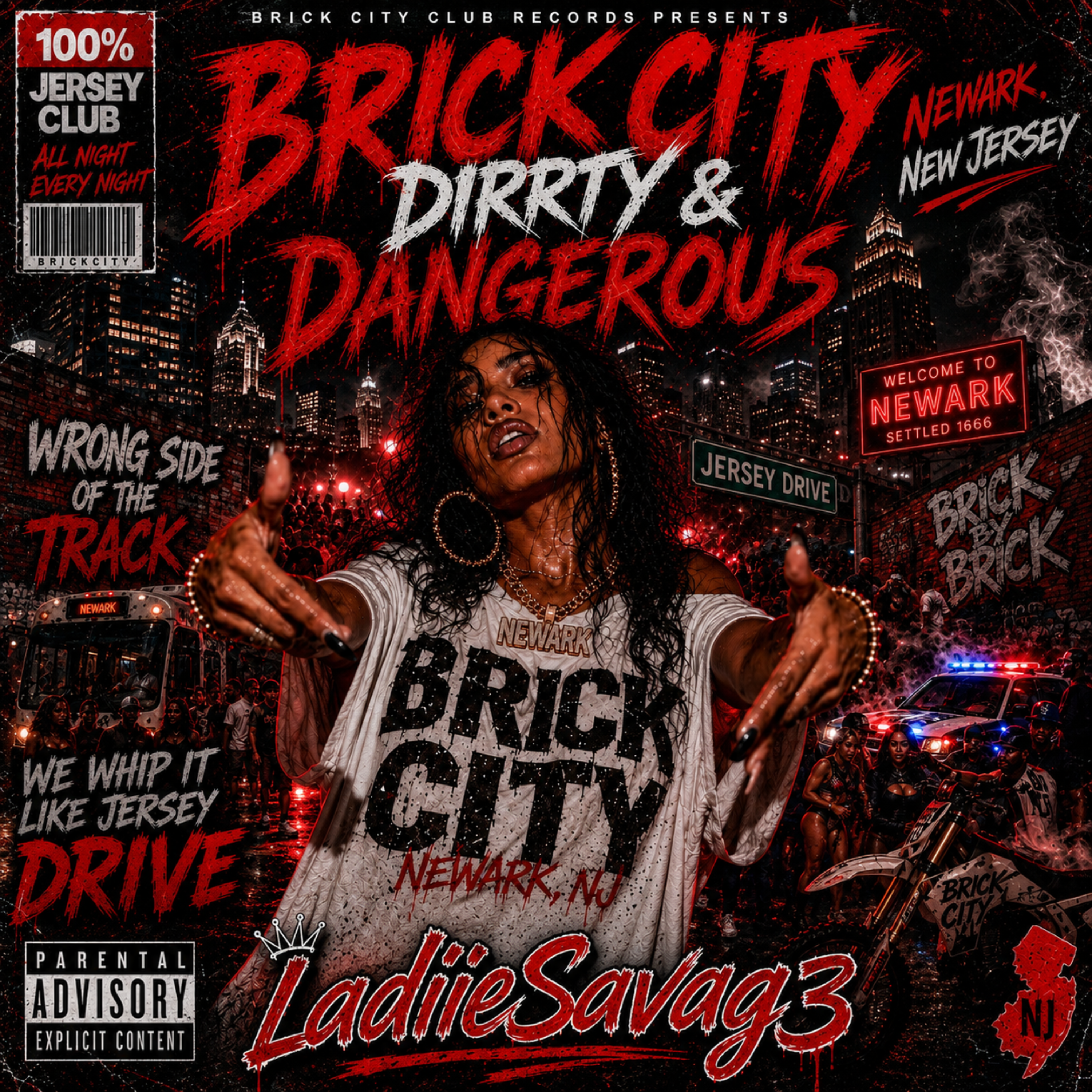Brick City by LadiieSavag3 cover art