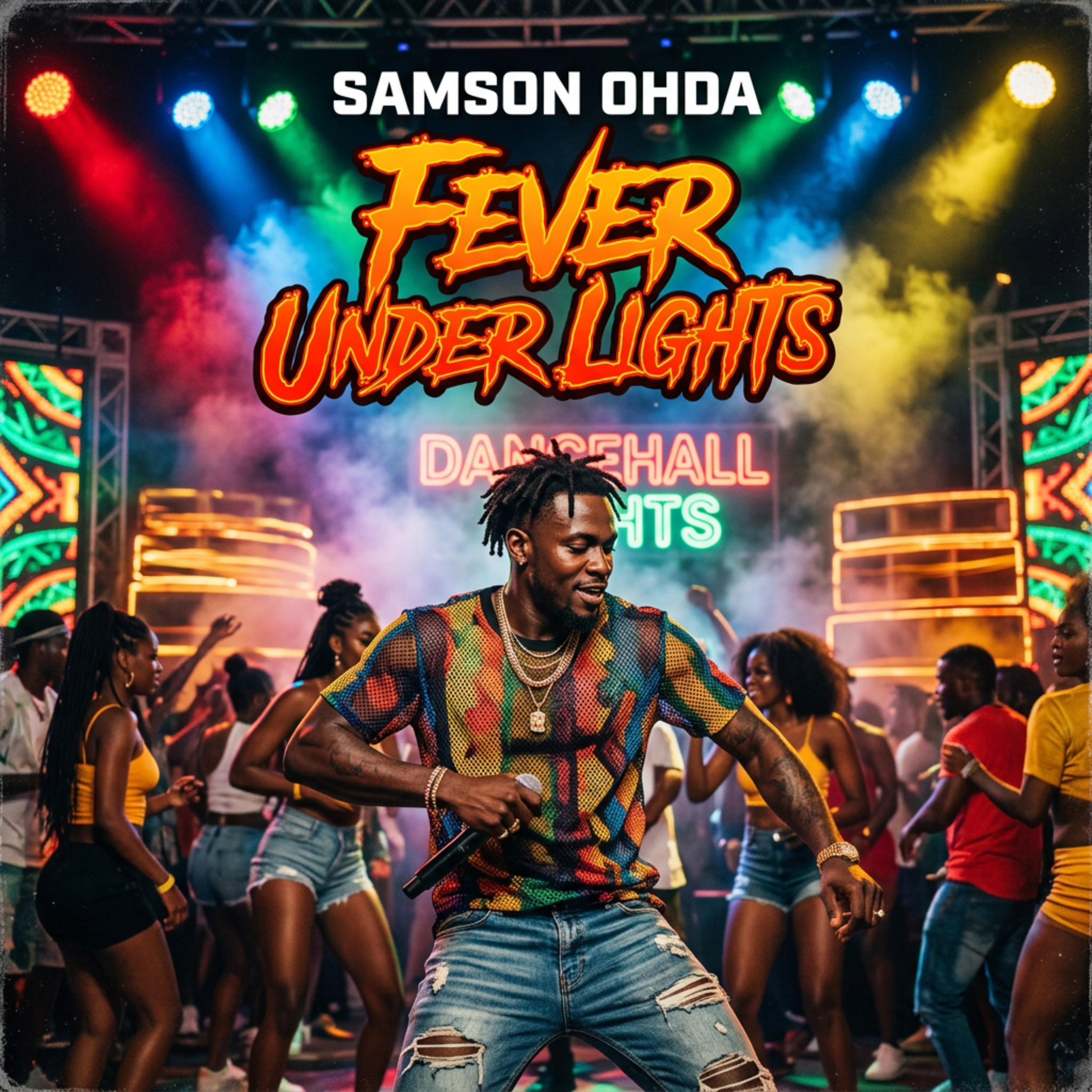 Fever Under Lights by Samson Ohda  cover art