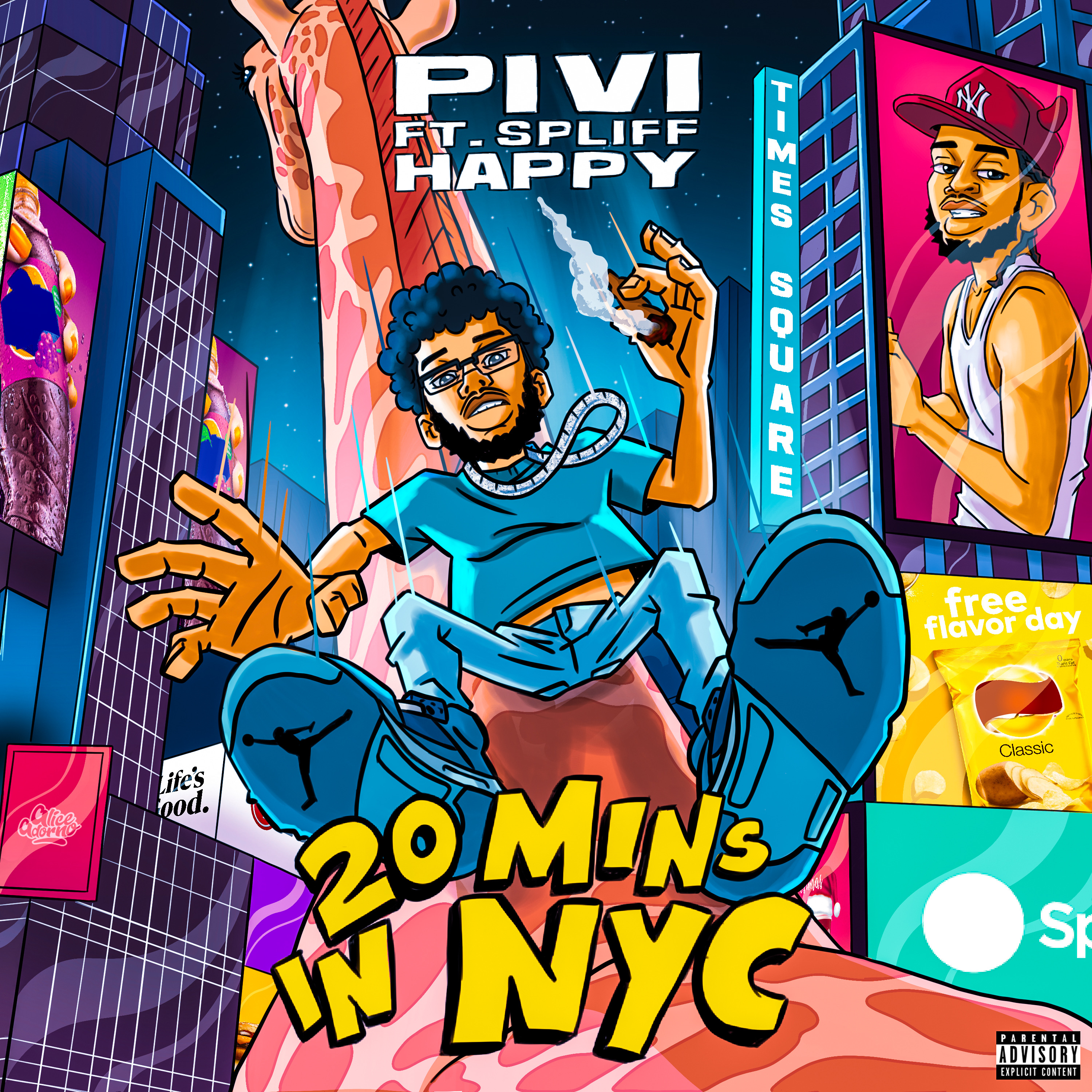 20 MINS In NYC artwork