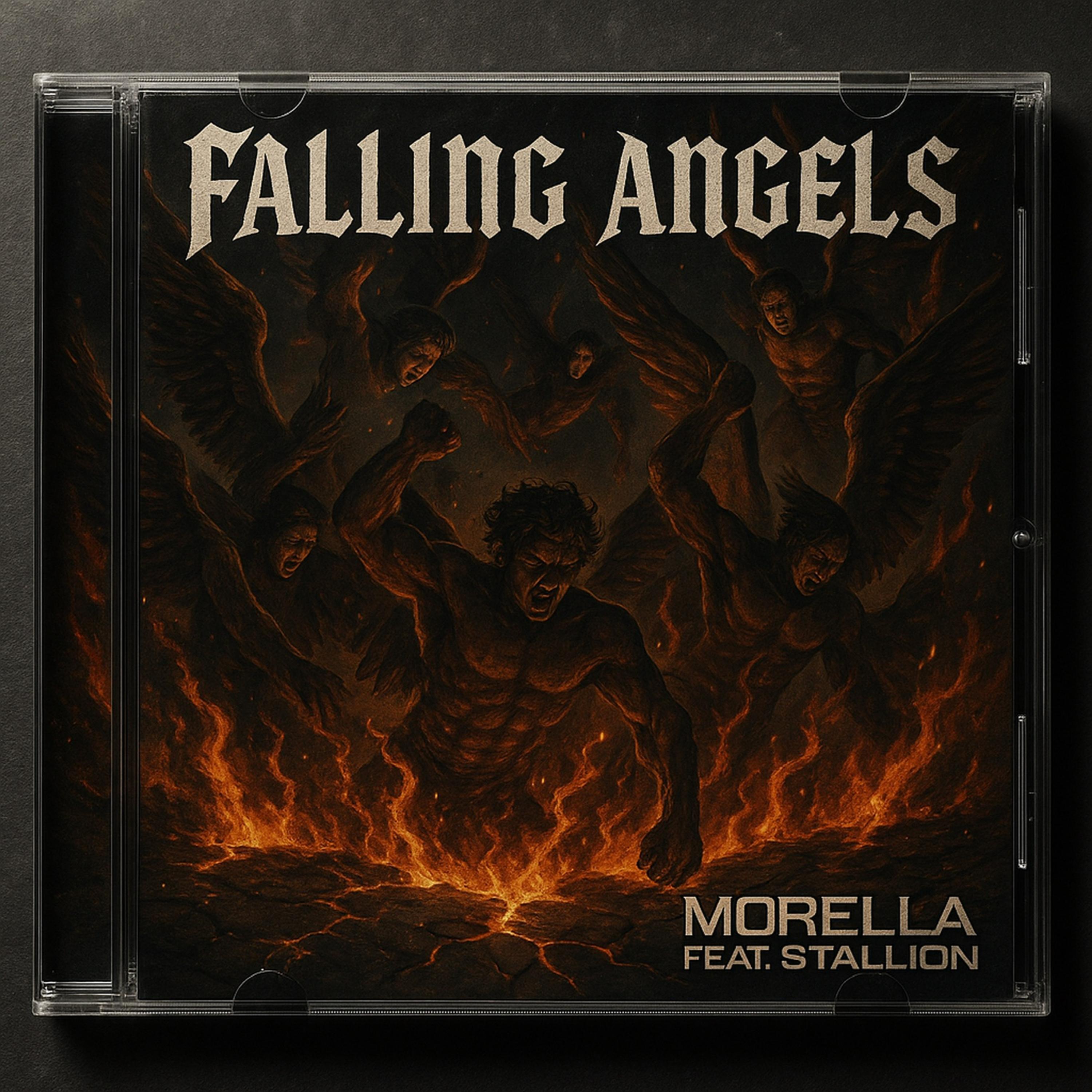 Falling Angels by Morealla cover art