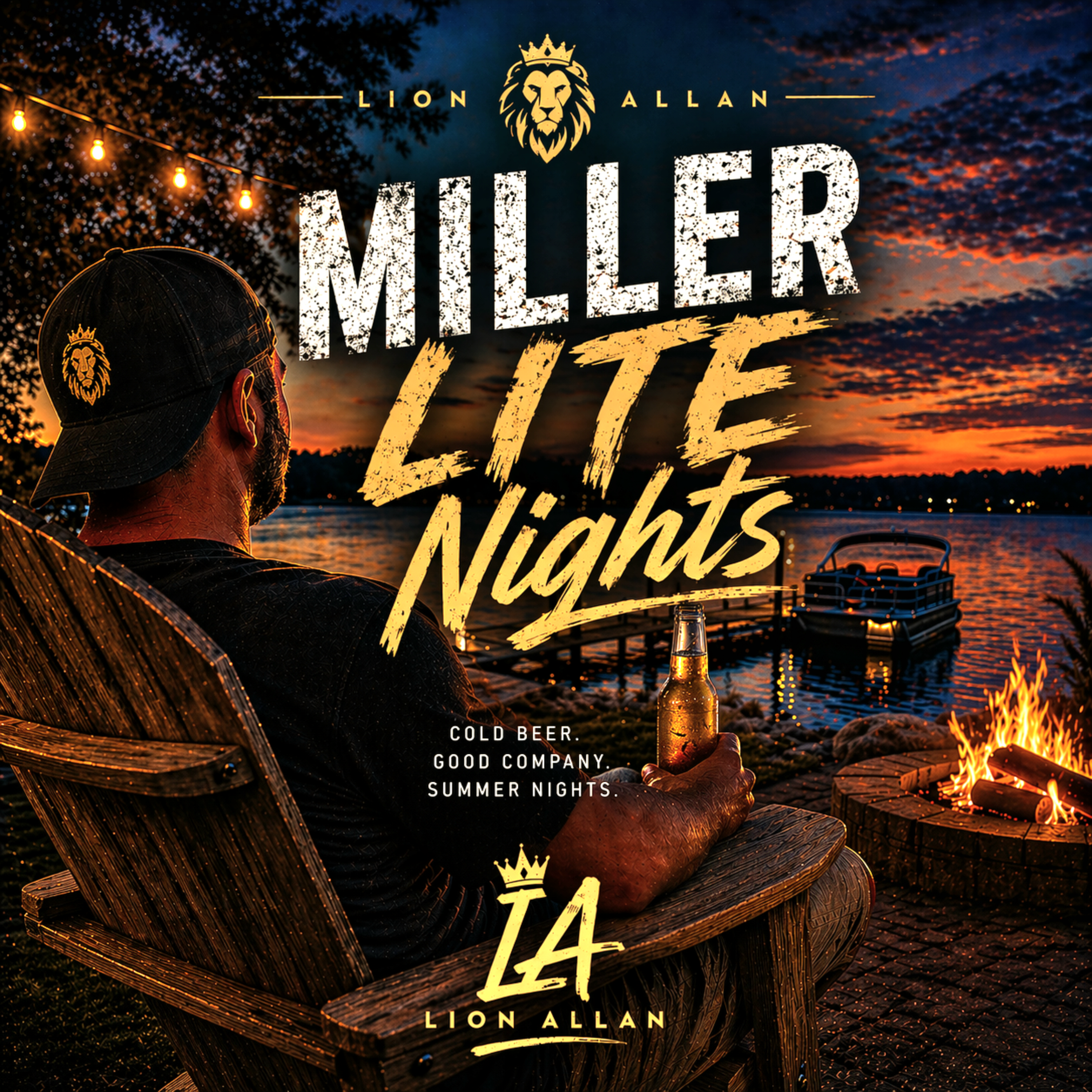 Miller Lite Nights artwork