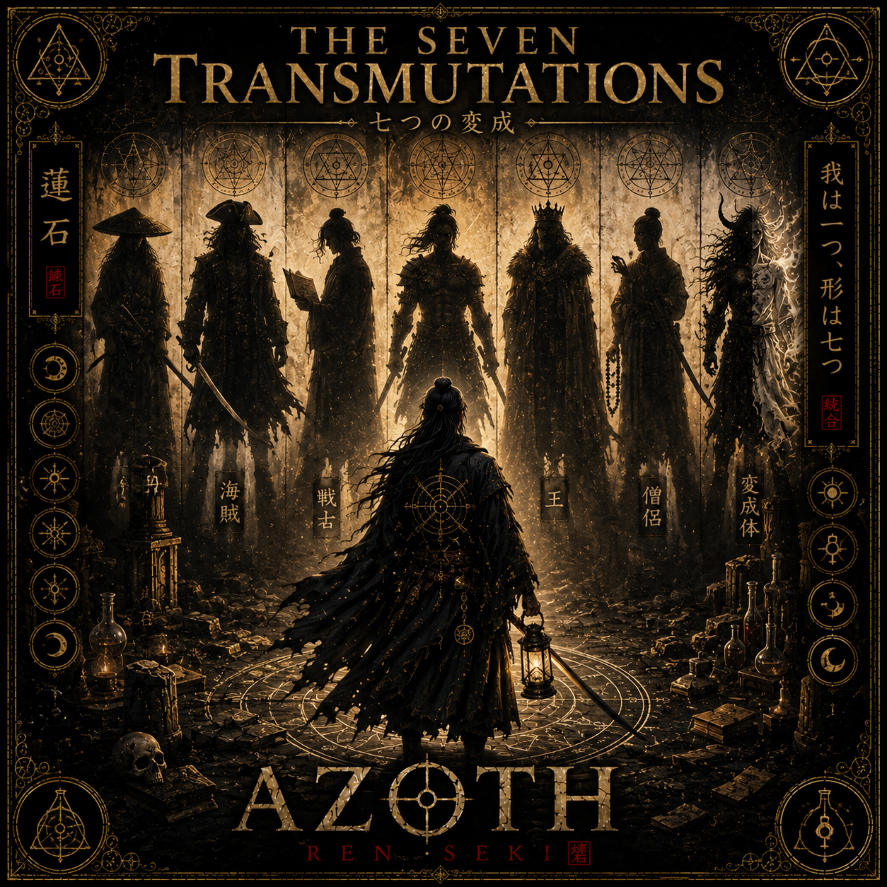 The Seven Transmutations by Azoth cover art