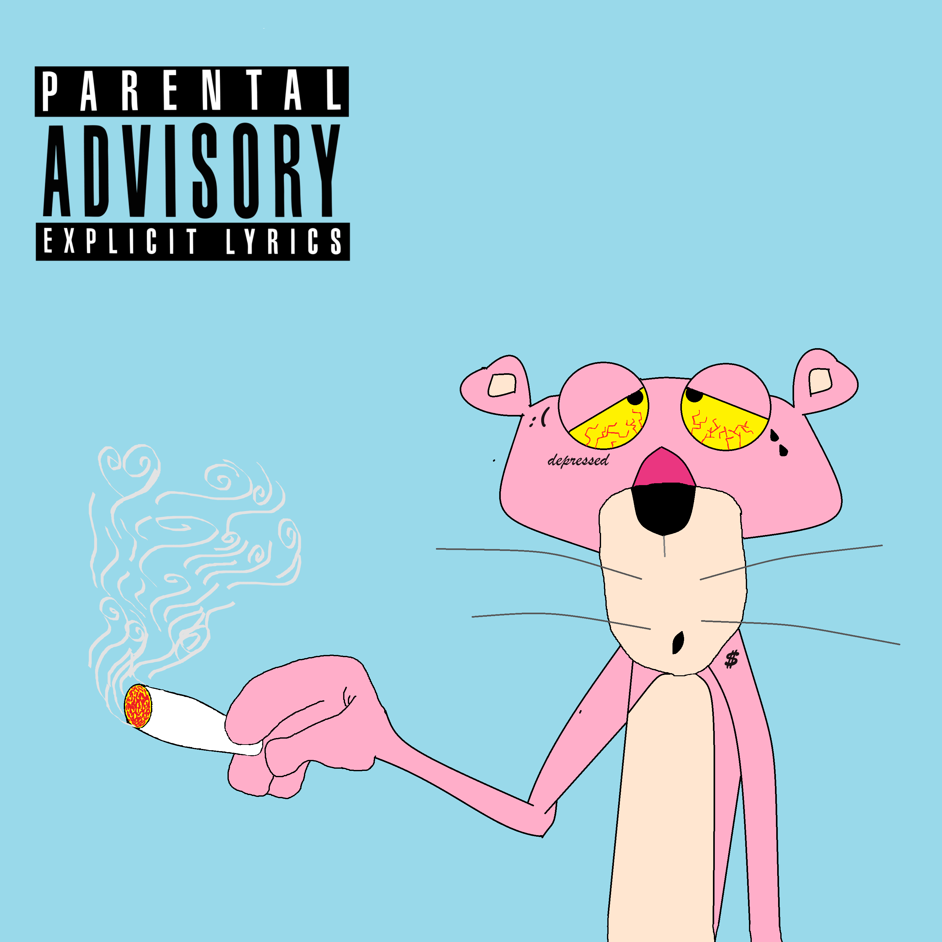 music=lesspain by TheOfficial.E.C. cover art