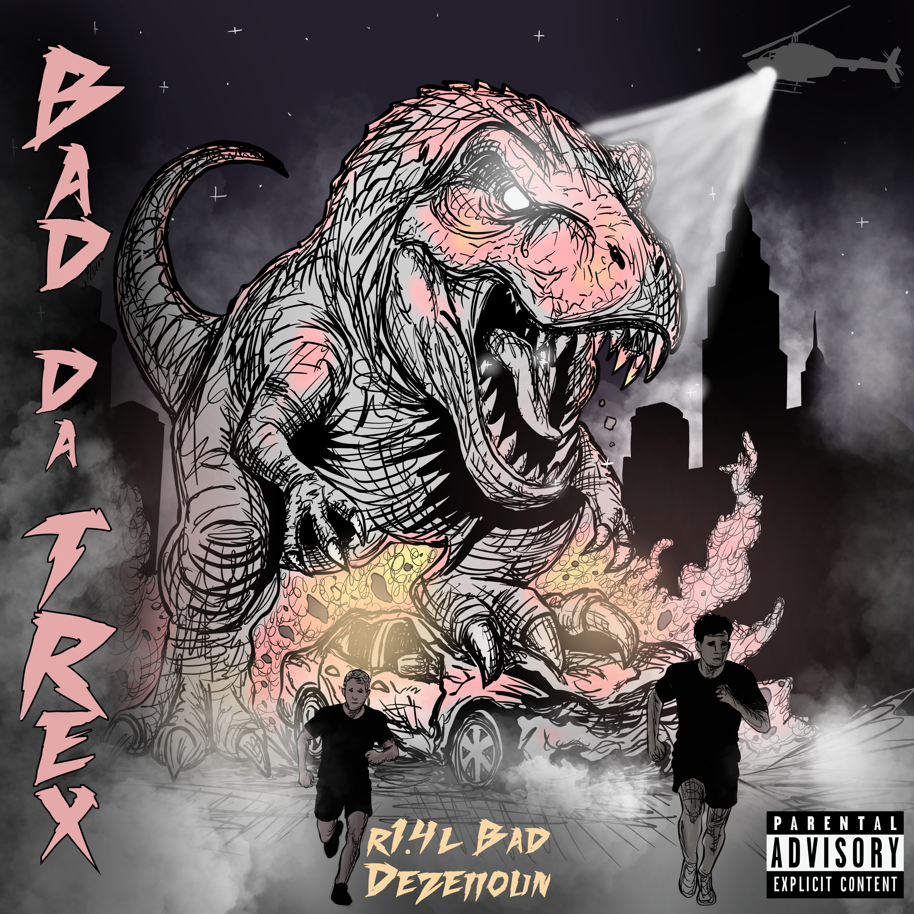 Bad Da Trex artwork