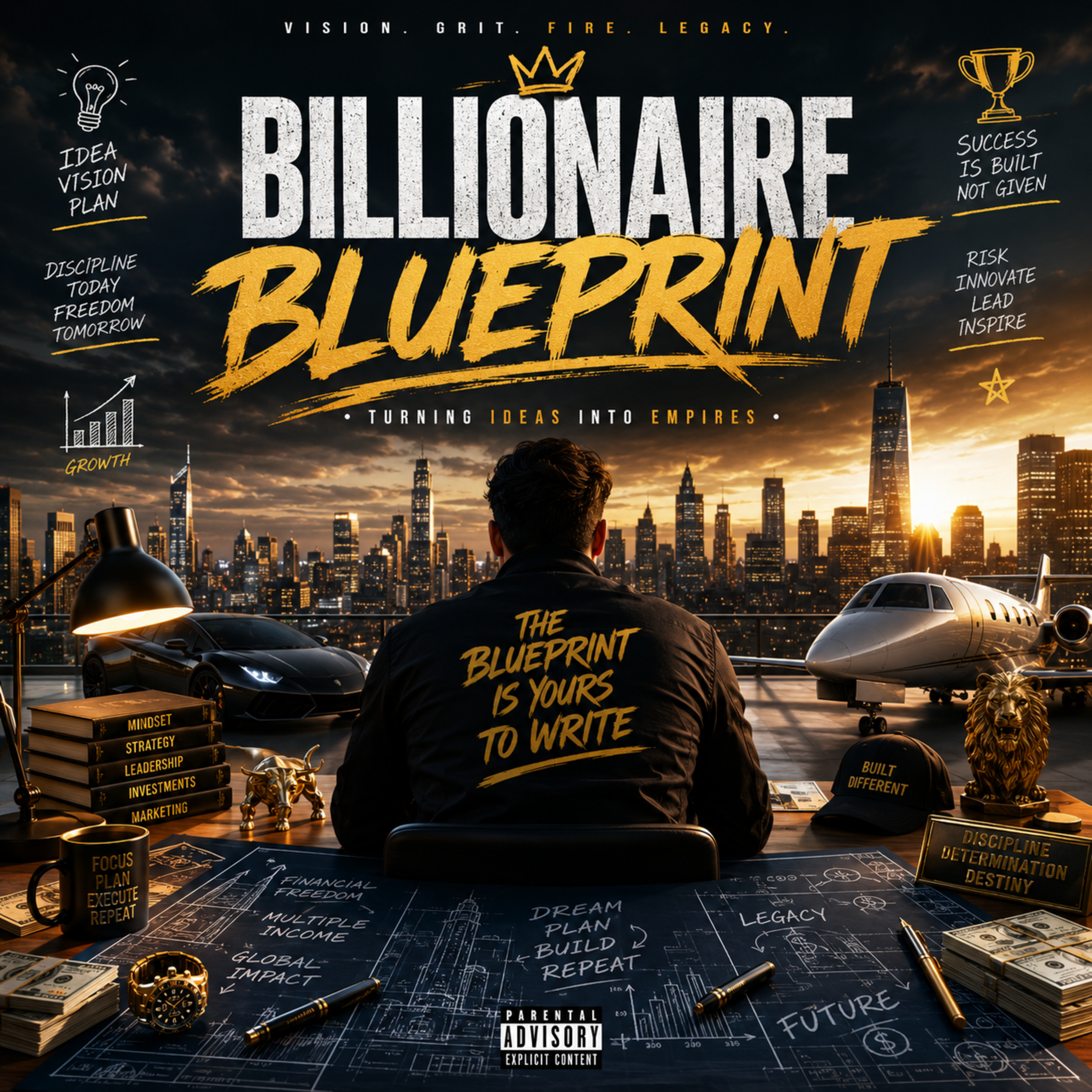 Billionaire Blueprint by Roshan Wishwajith cover art