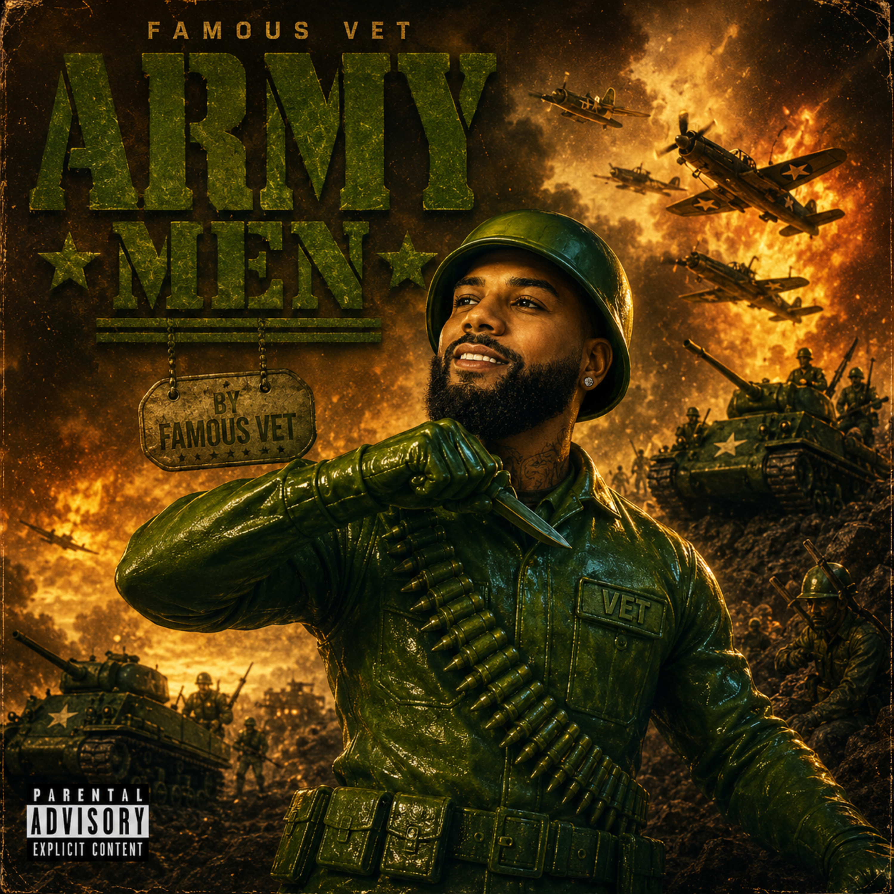 Army Men by Famous Vet cover art