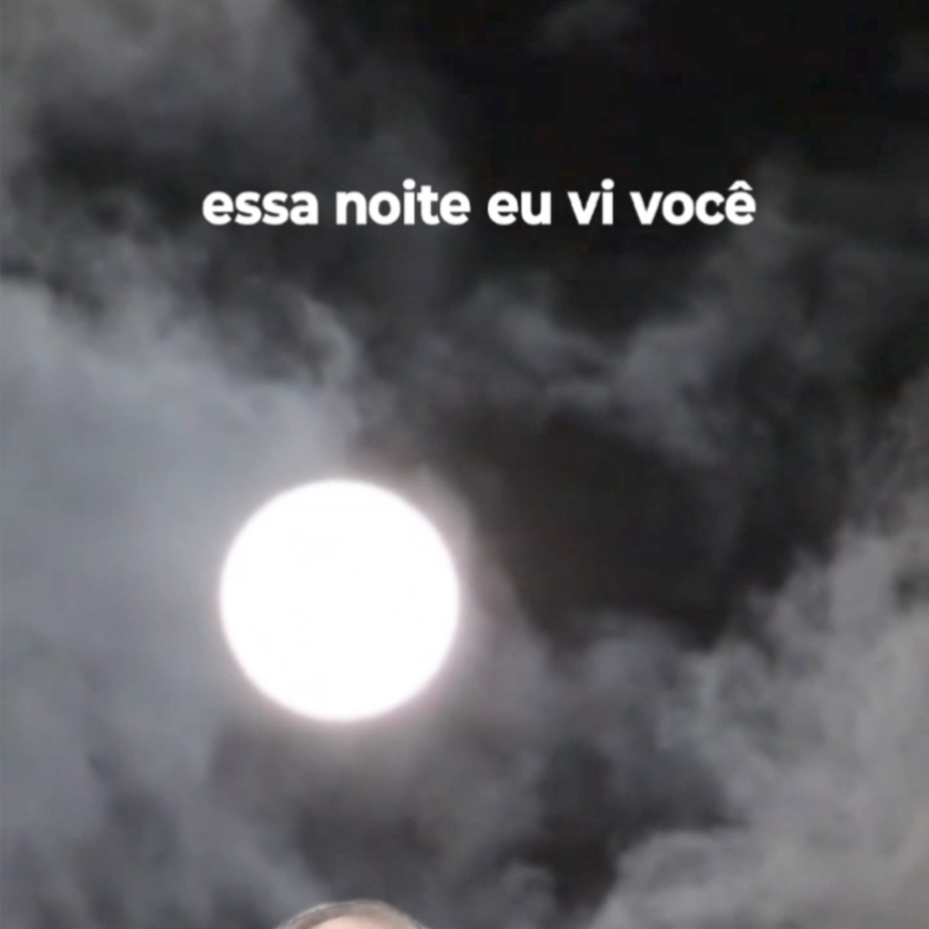 essa noite eu vi você artwork
