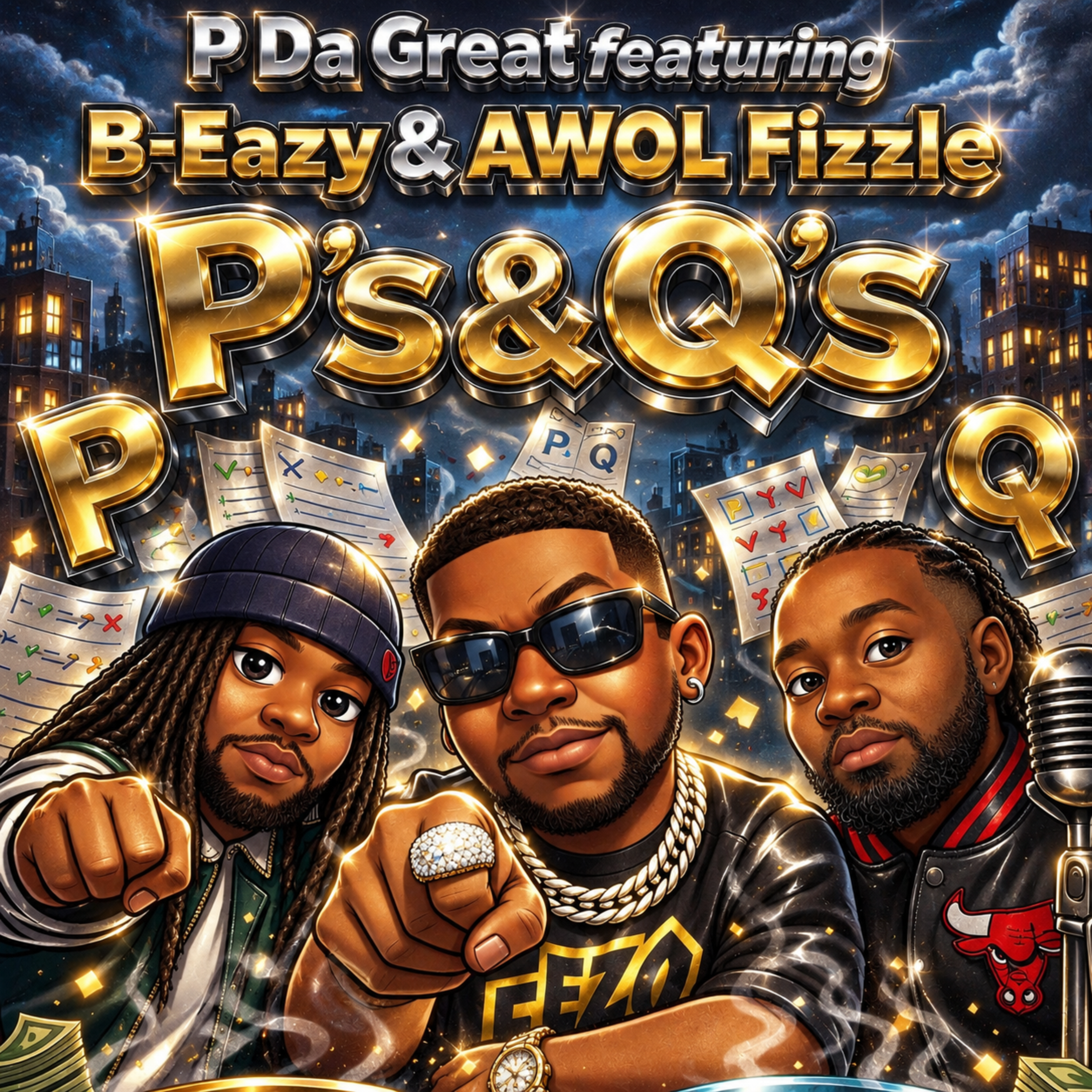 P’s & Q’s by P Da Great cover art