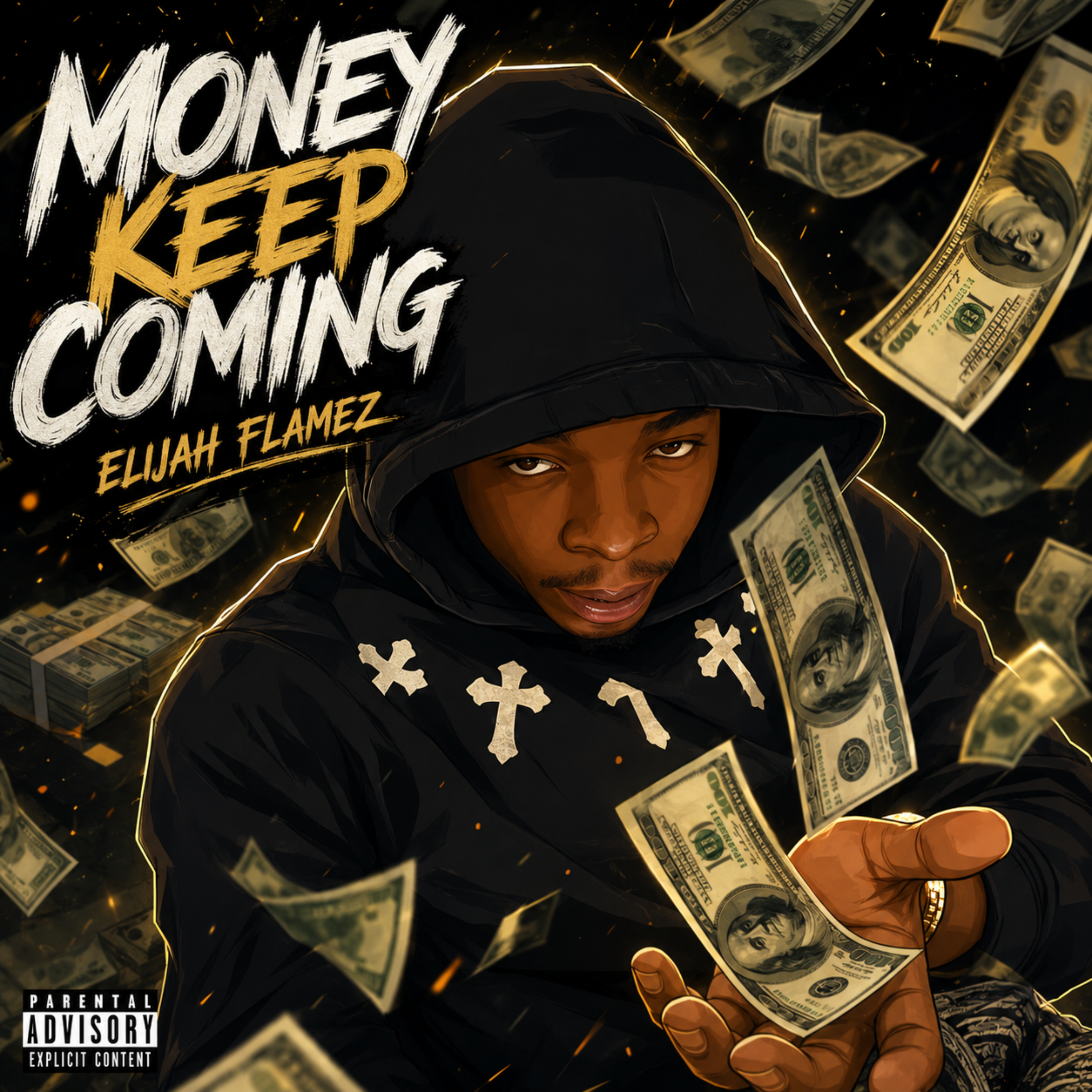 Money Keep Coming by Elijah Flamez cover art