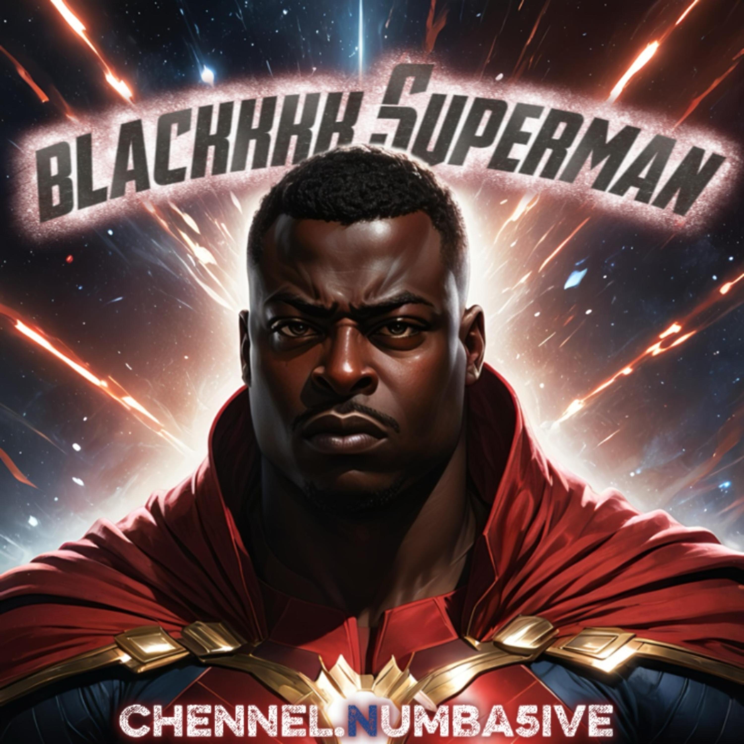 Blackkkk Supamannn artwork