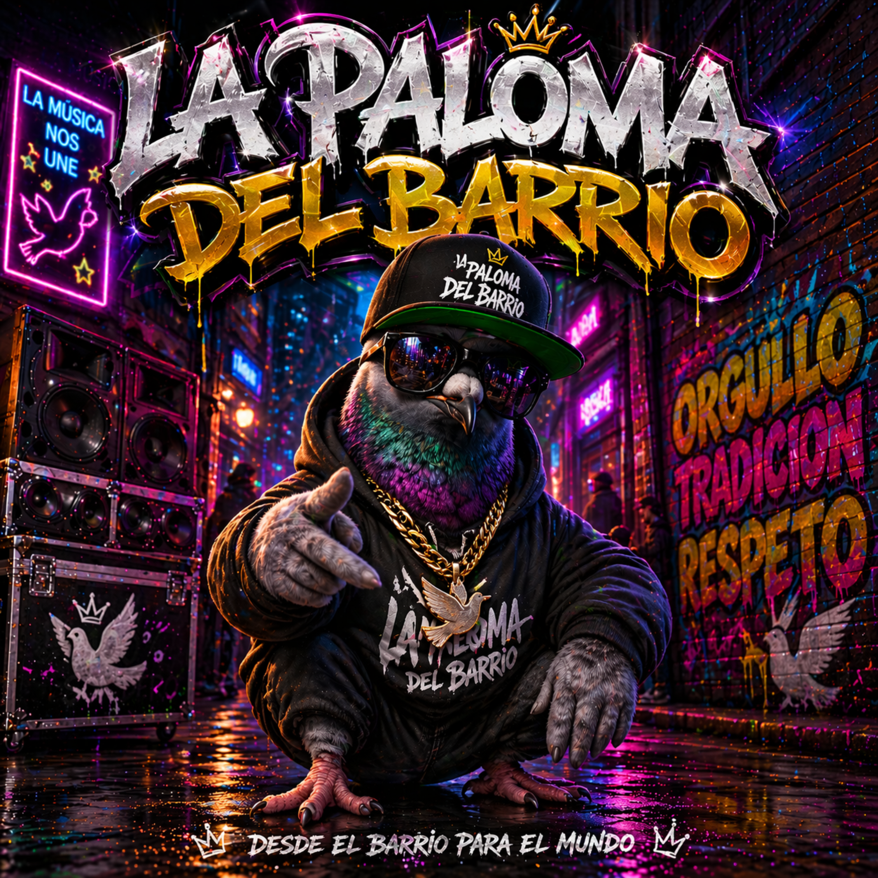 La Paloma del Barrio artwork