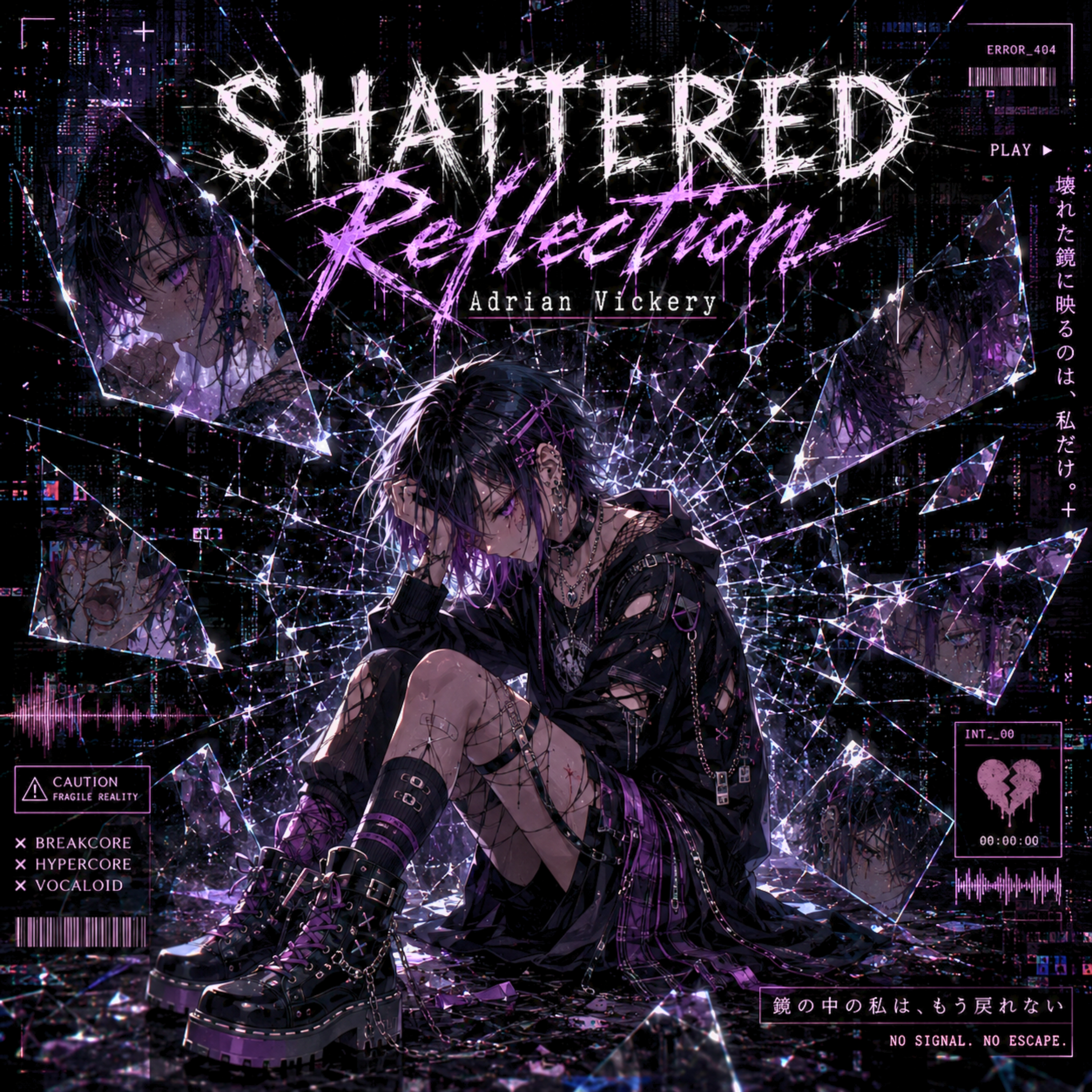 Shattered Reflection by Adrian Vickery cover art