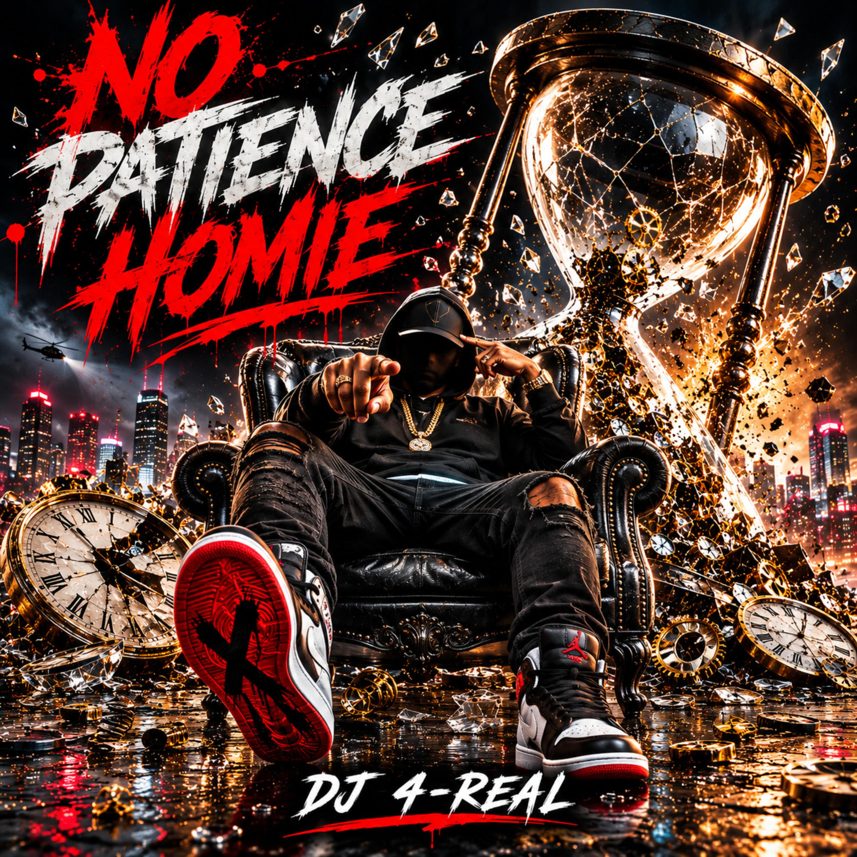 No Patience Homie by Dj 4-Real cover art