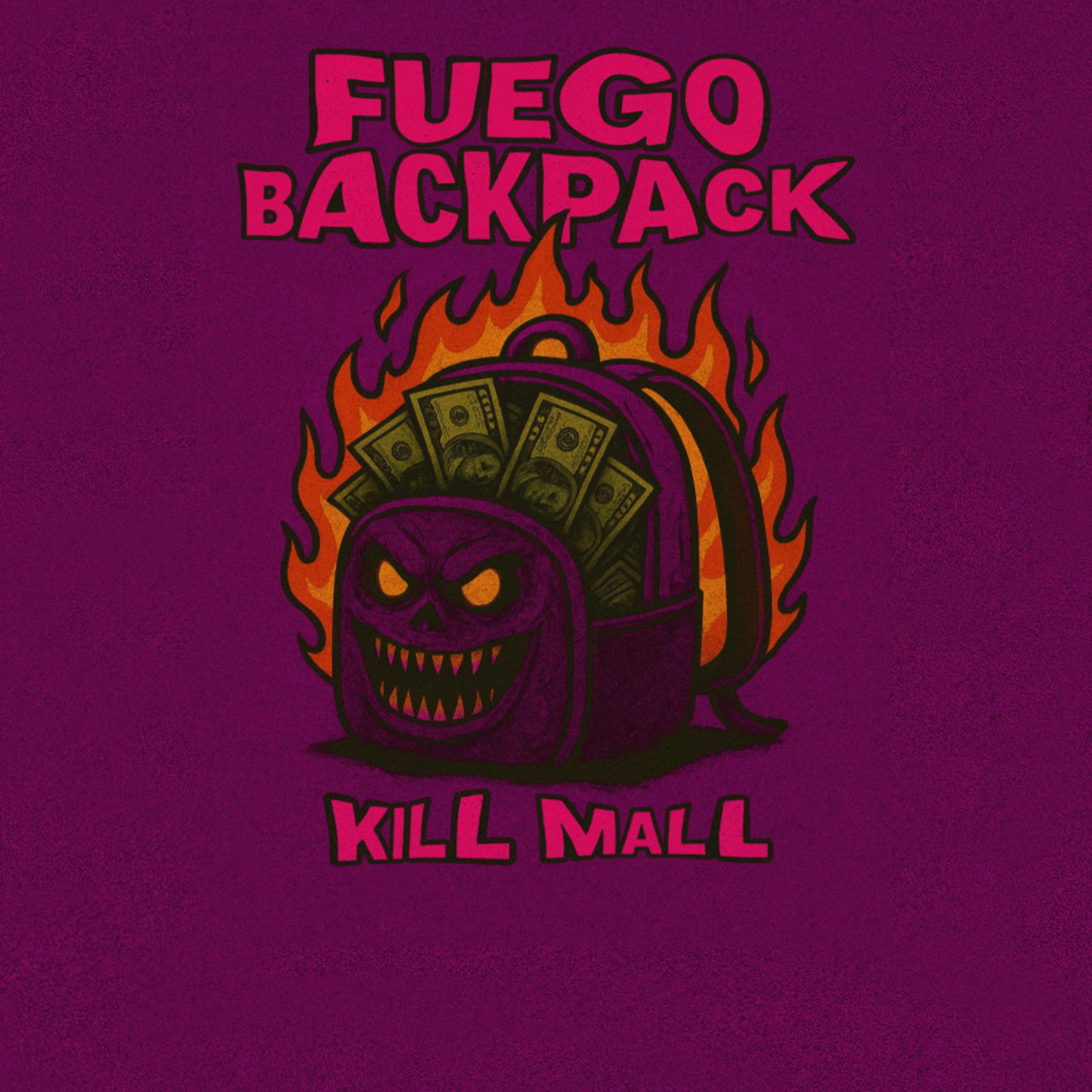 Fuego Backpack artwork