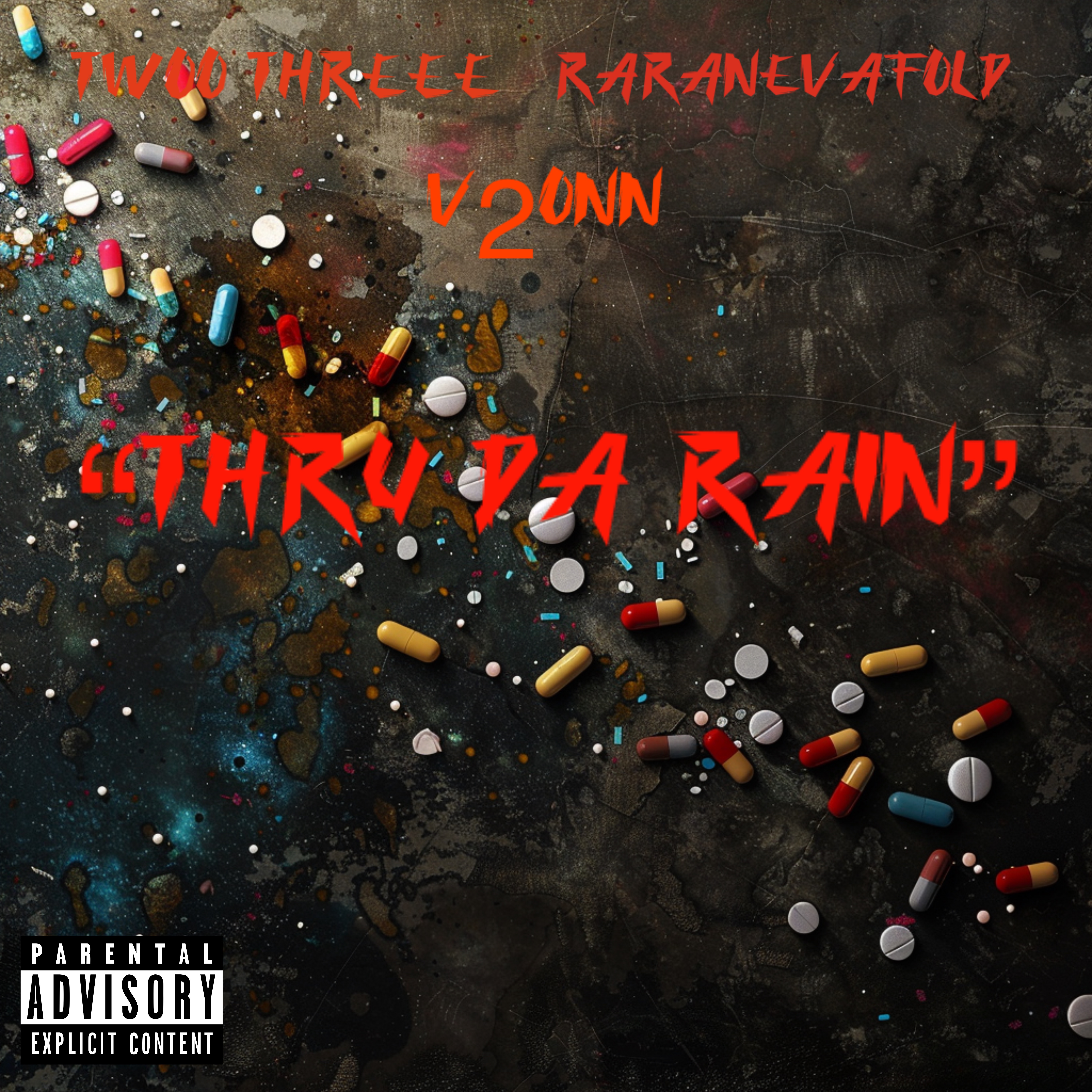 Thru Da Rain artwork