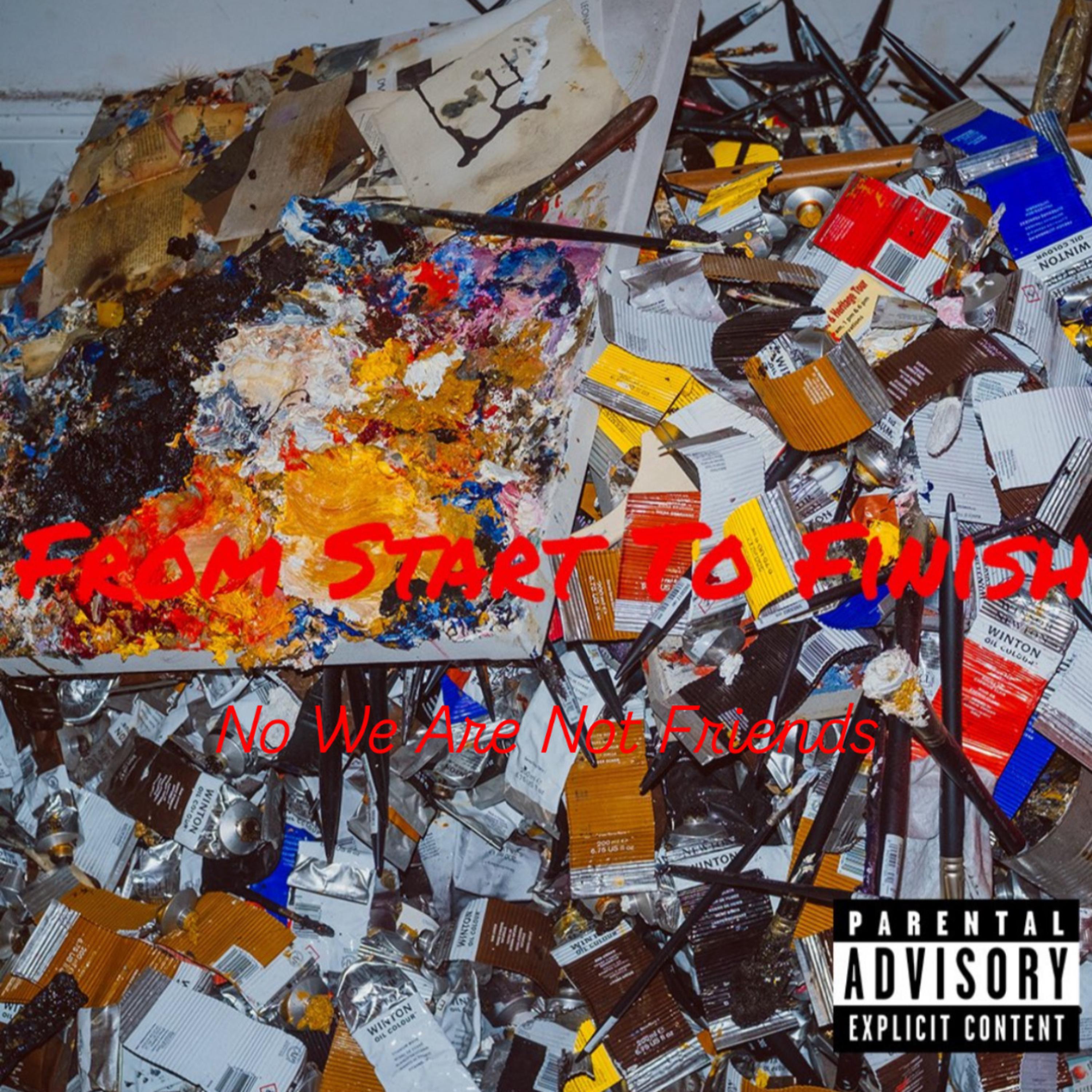 No We Are Not Friends artwork