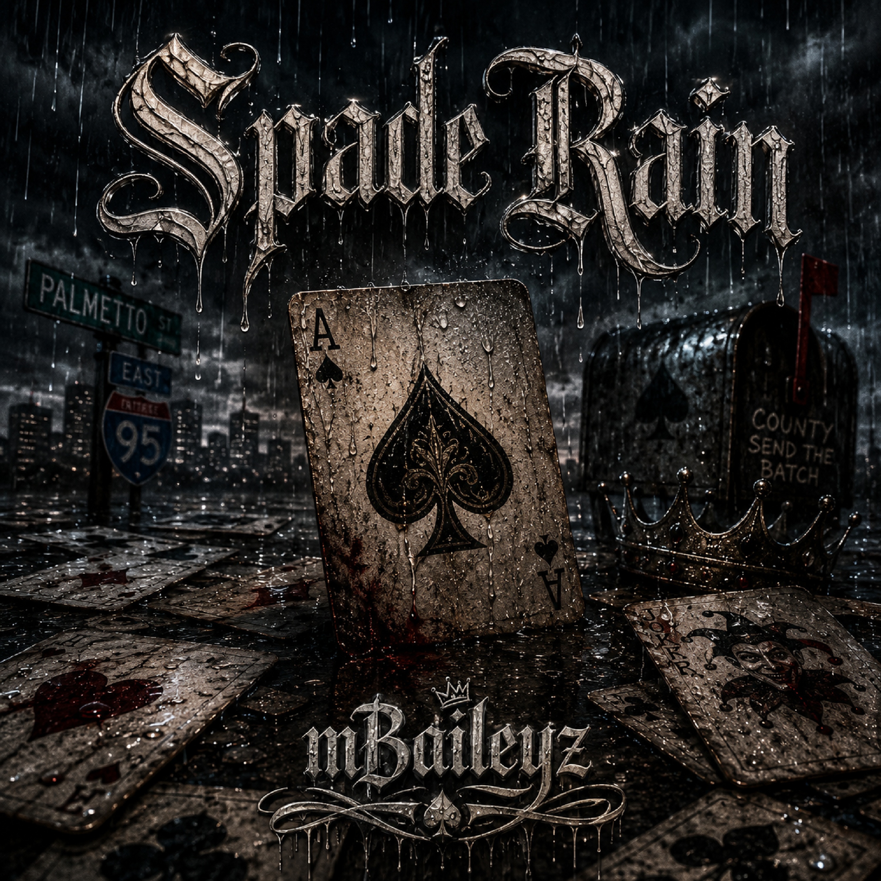 Spade Rain by mBaileyz cover art