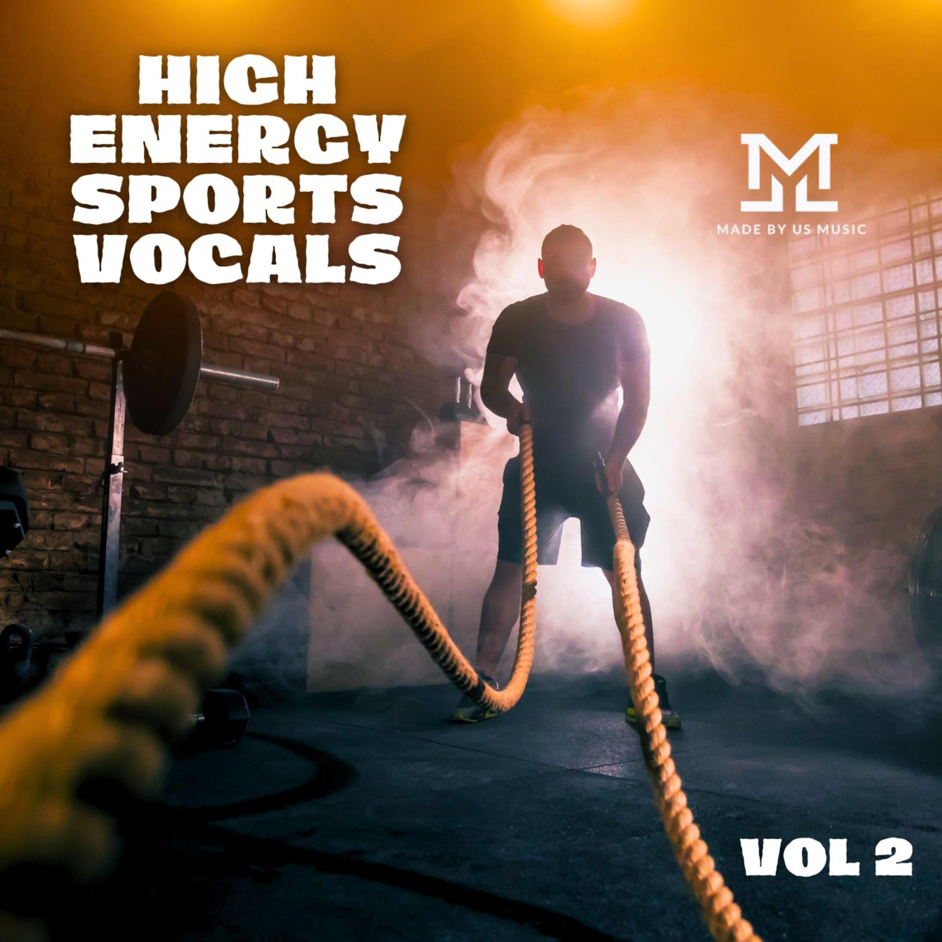 High Energy Sports Vocals Vol 2 artwork