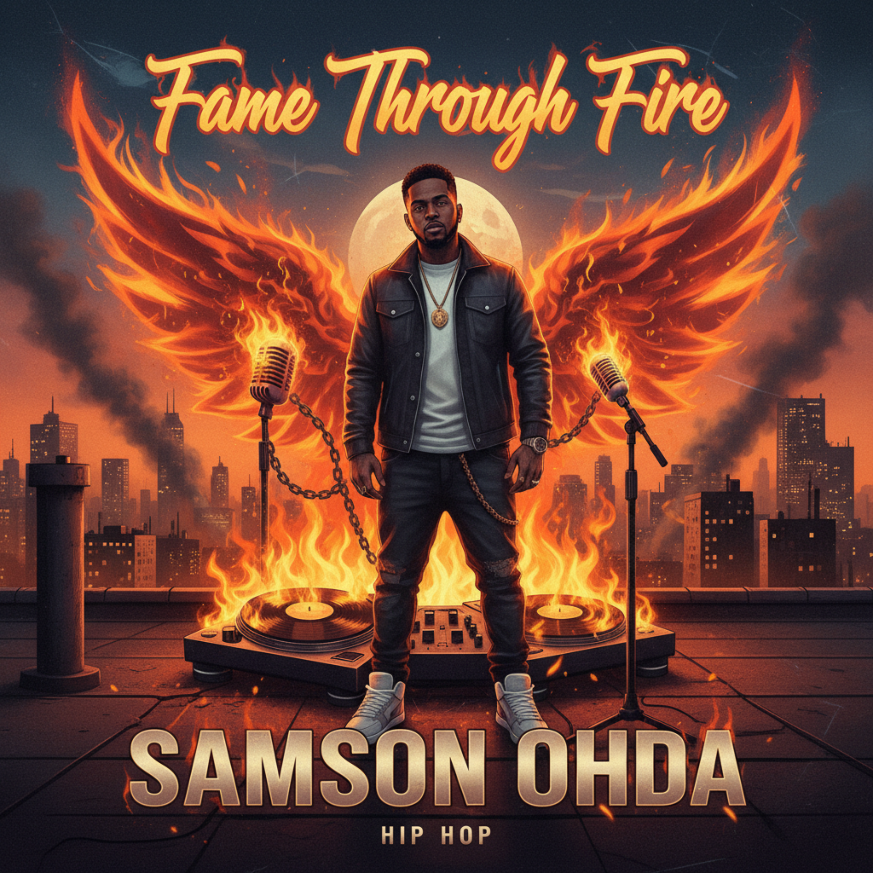 Fame Through Fire by Samson Ohda  cover art
