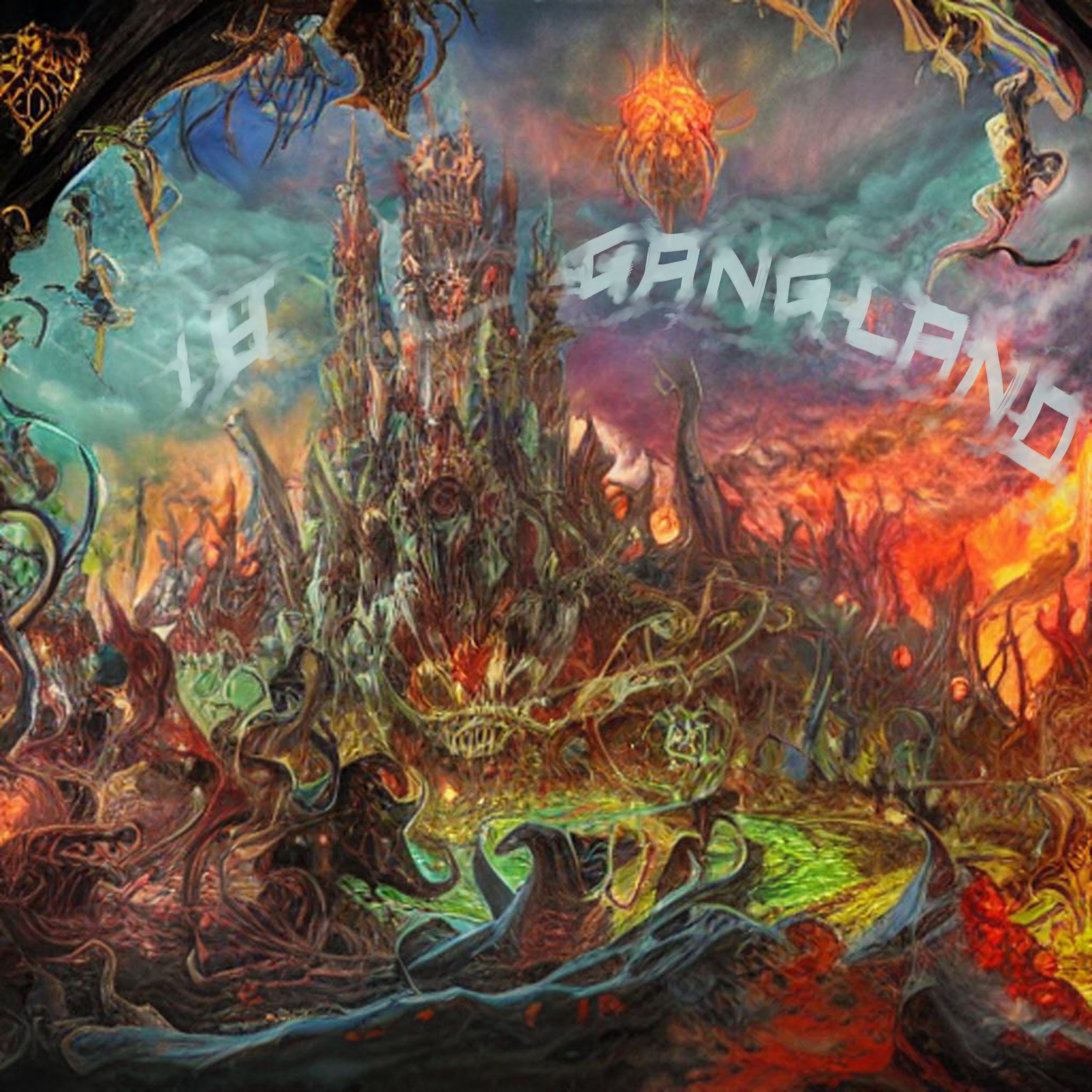18 GANG LAND artwork