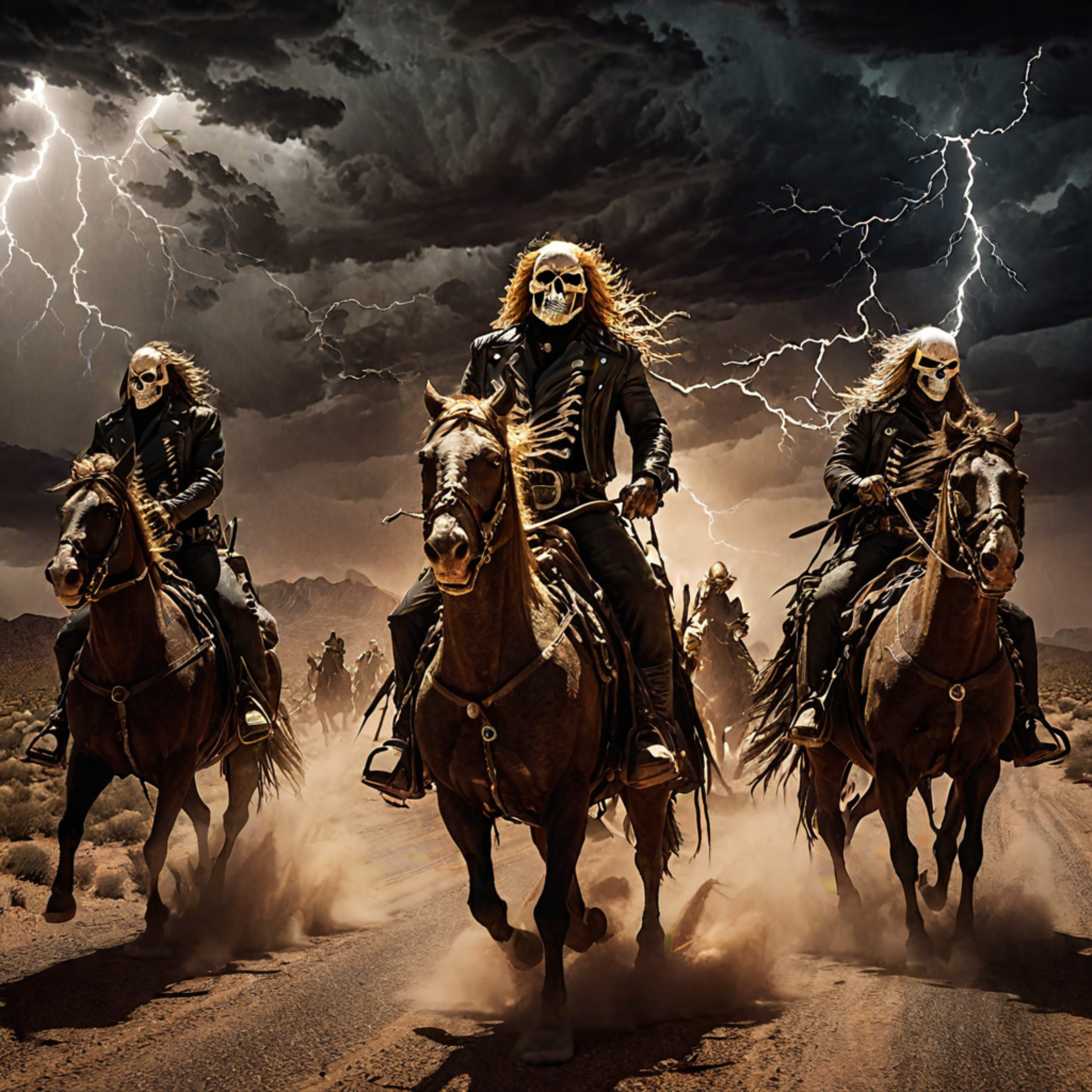 Ghost Riders in the Dark artwork