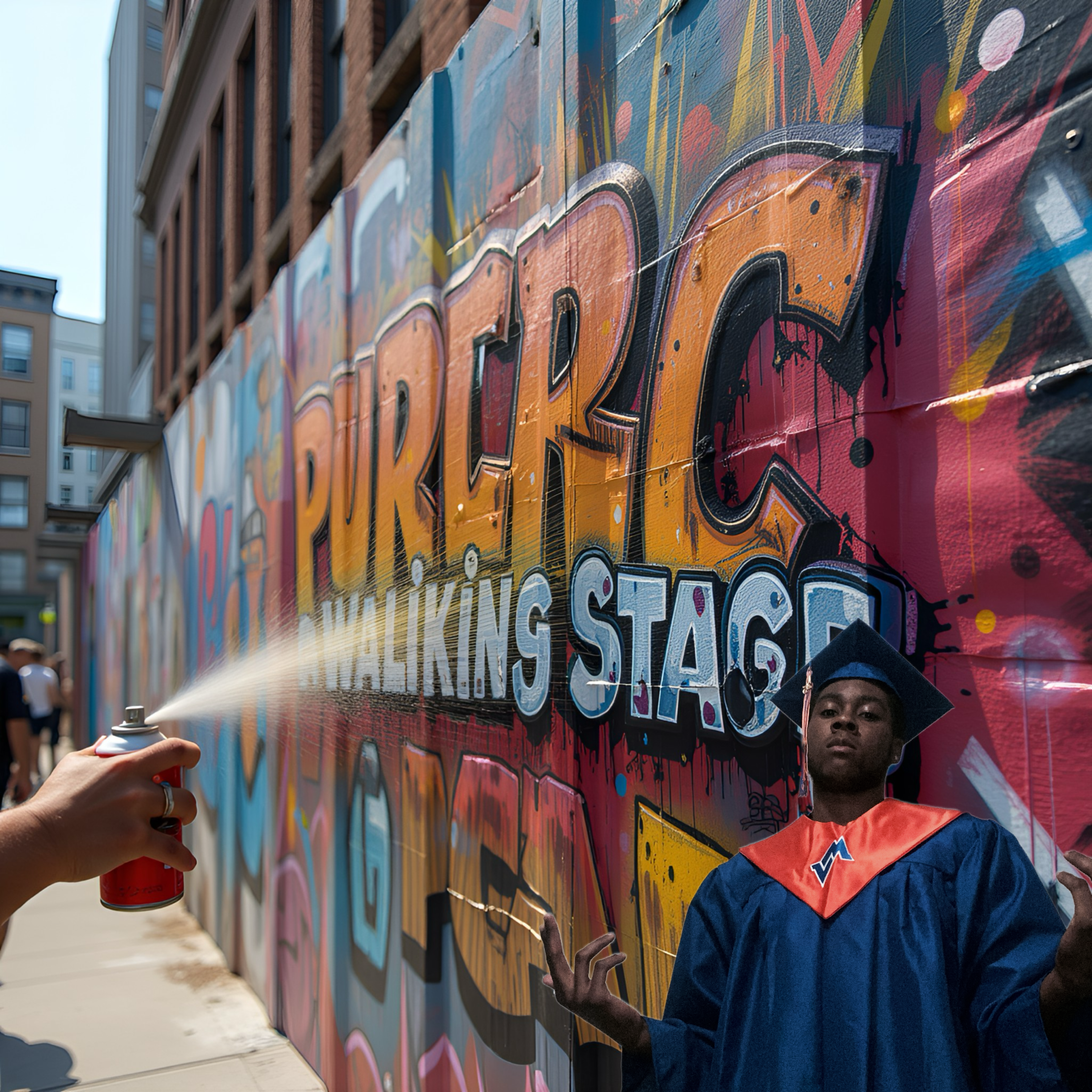 Let’s walk the Stage artwork
