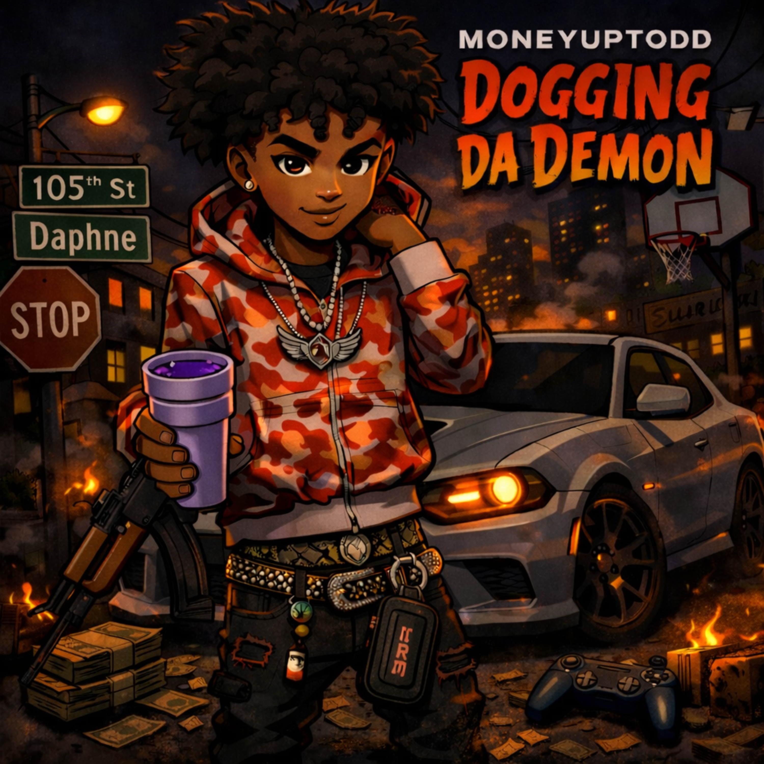 Dogging Da Demon by moneyuptodd cover art