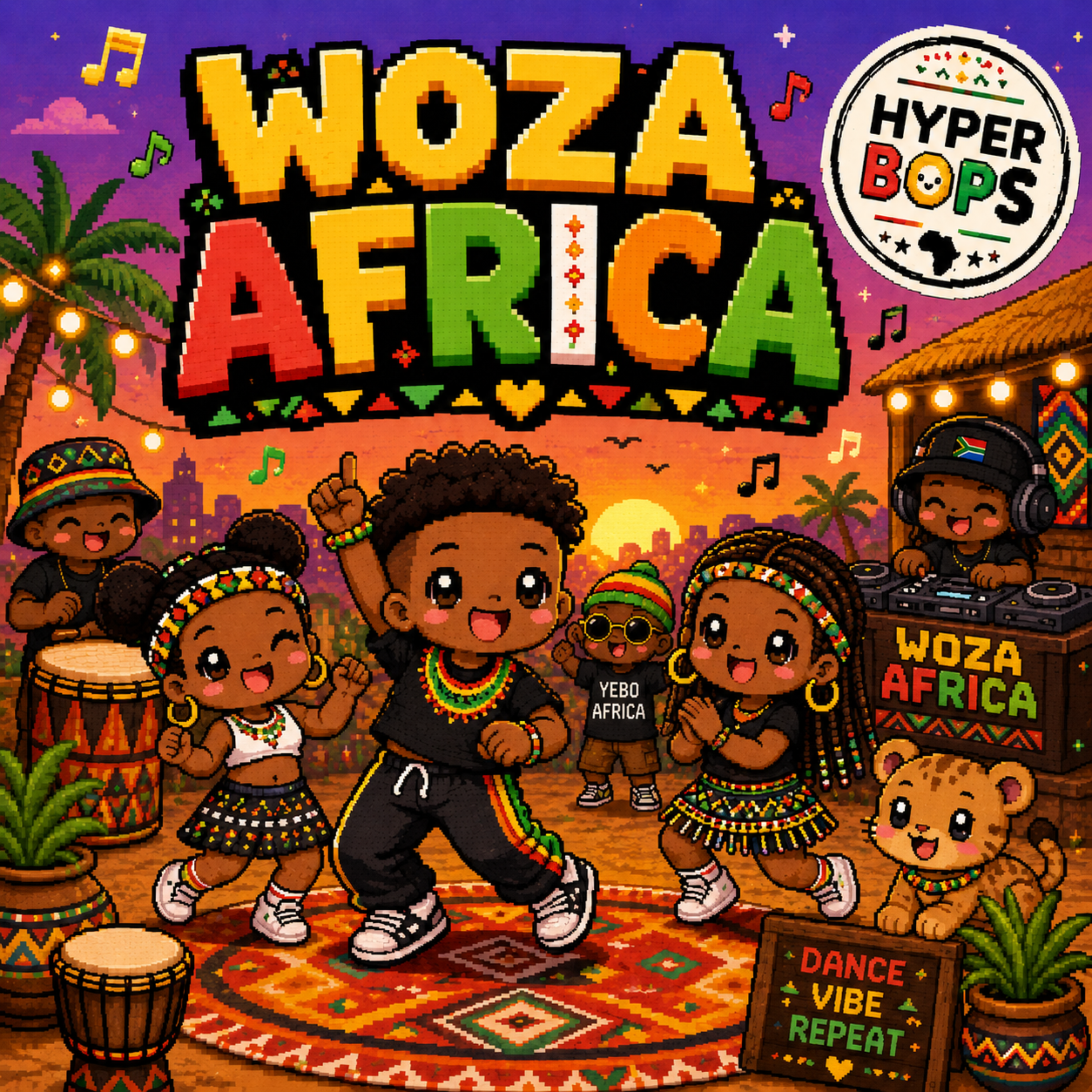 WOZA AFRICA by Hyper Bops cover art