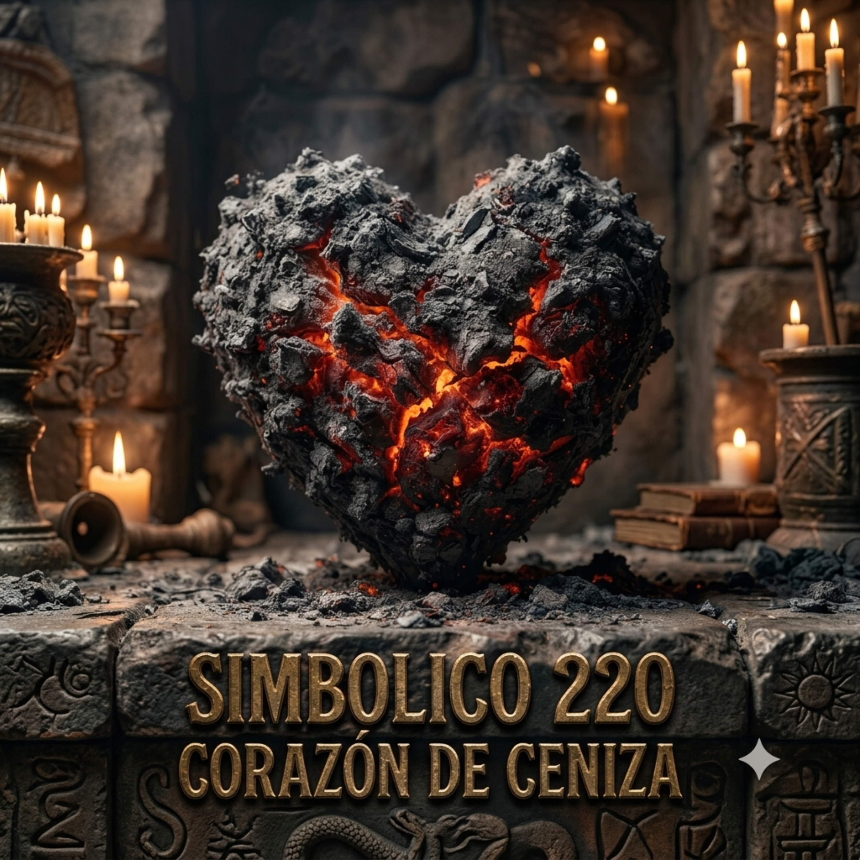 corazon de ceniza by simbolico220 cover art