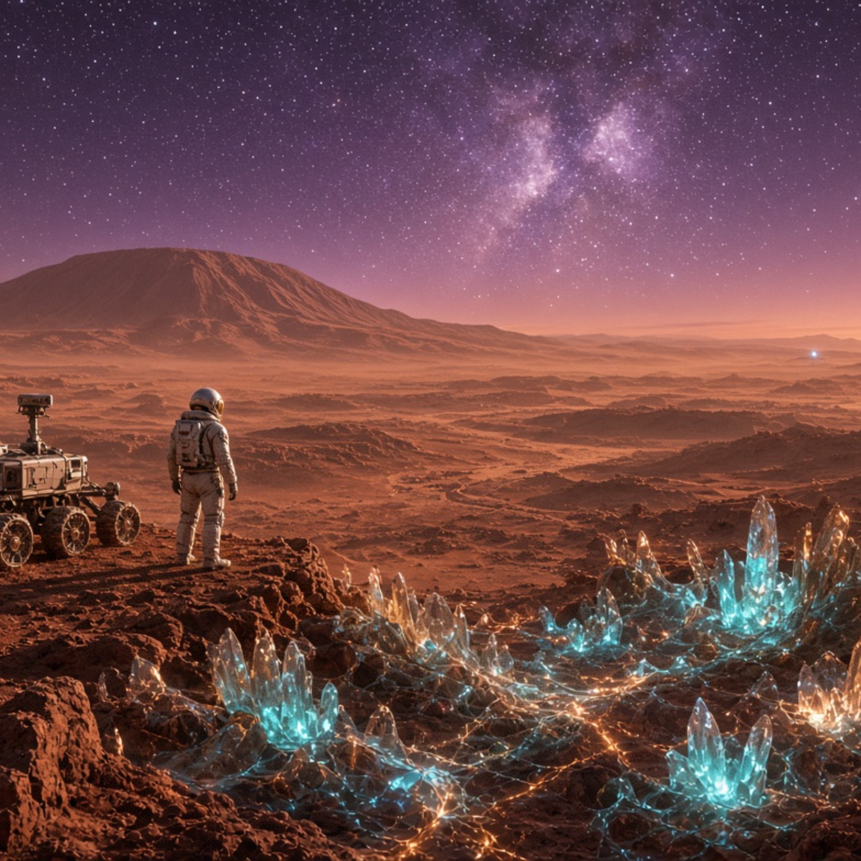 Astrobiological Mars Encounter by CosmicBeyond cover art