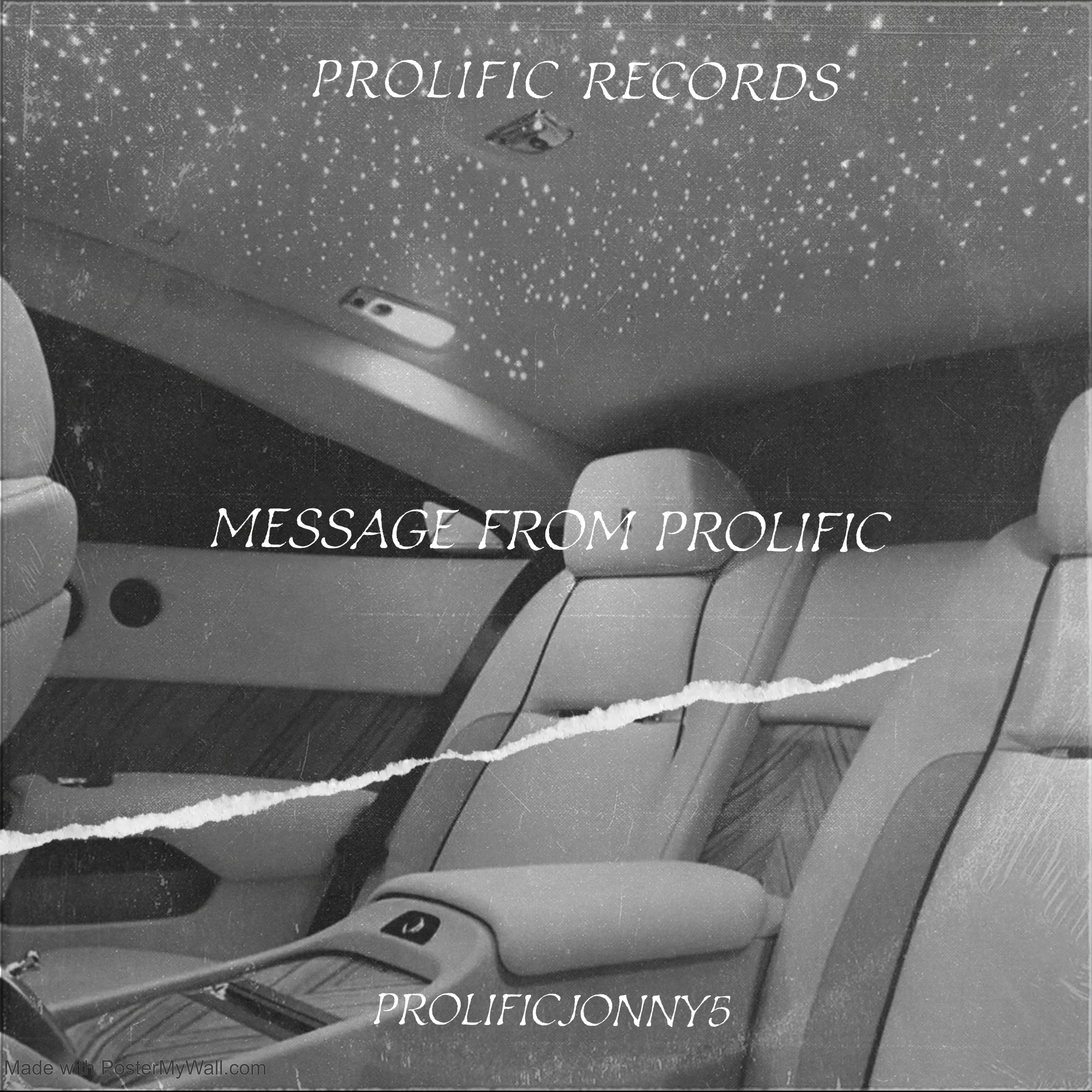message from prolific artwork