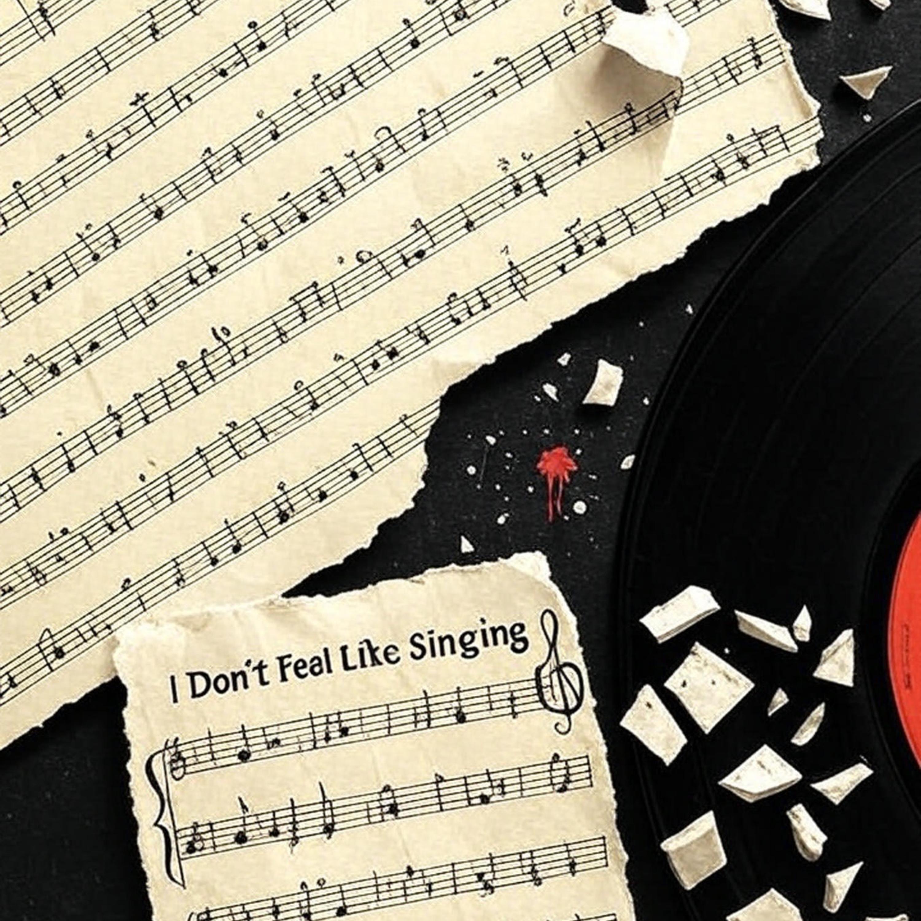 I Don’t Feel Like Singing artwork