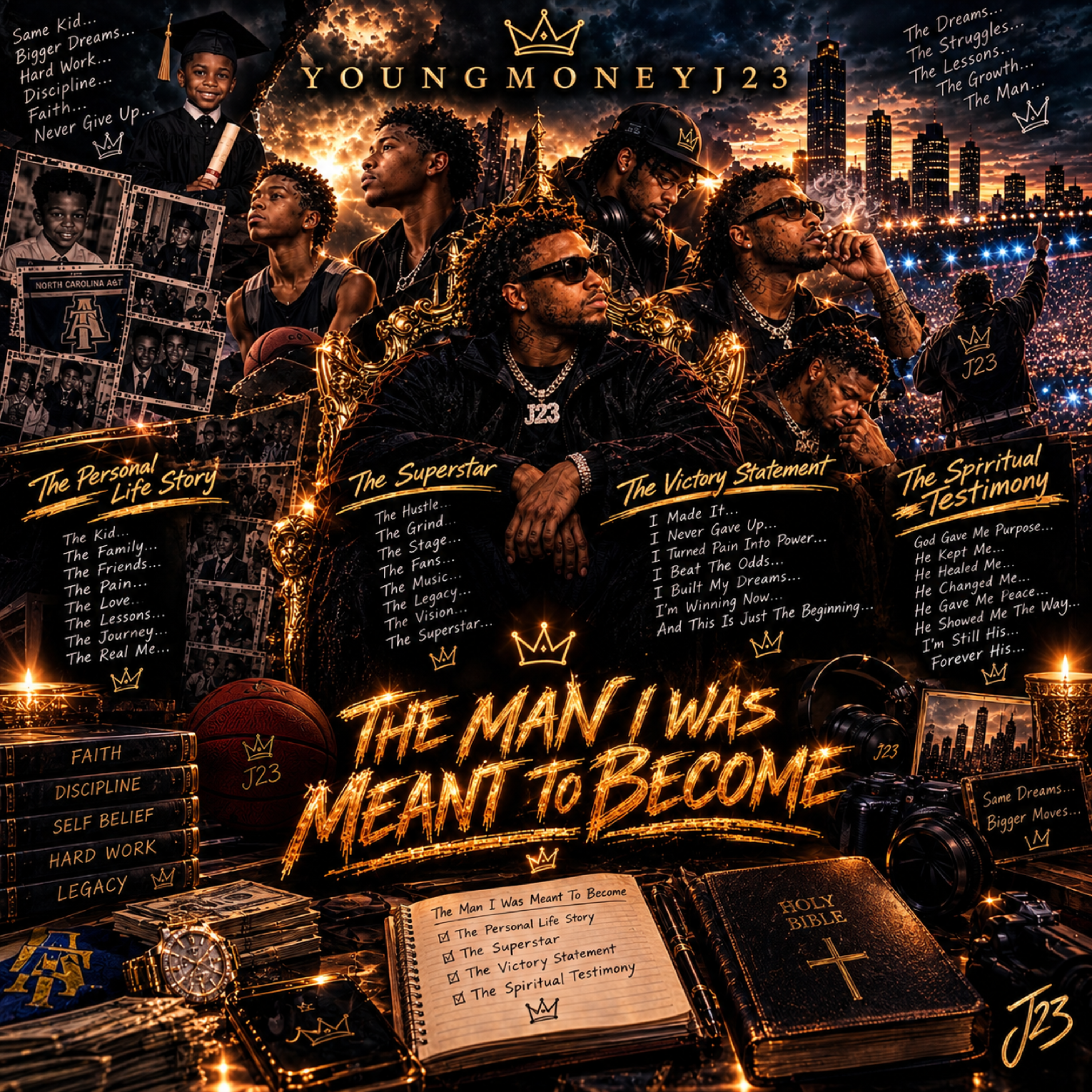 The Man I Was Meant To Become by YoungMoneyJ23 cover art