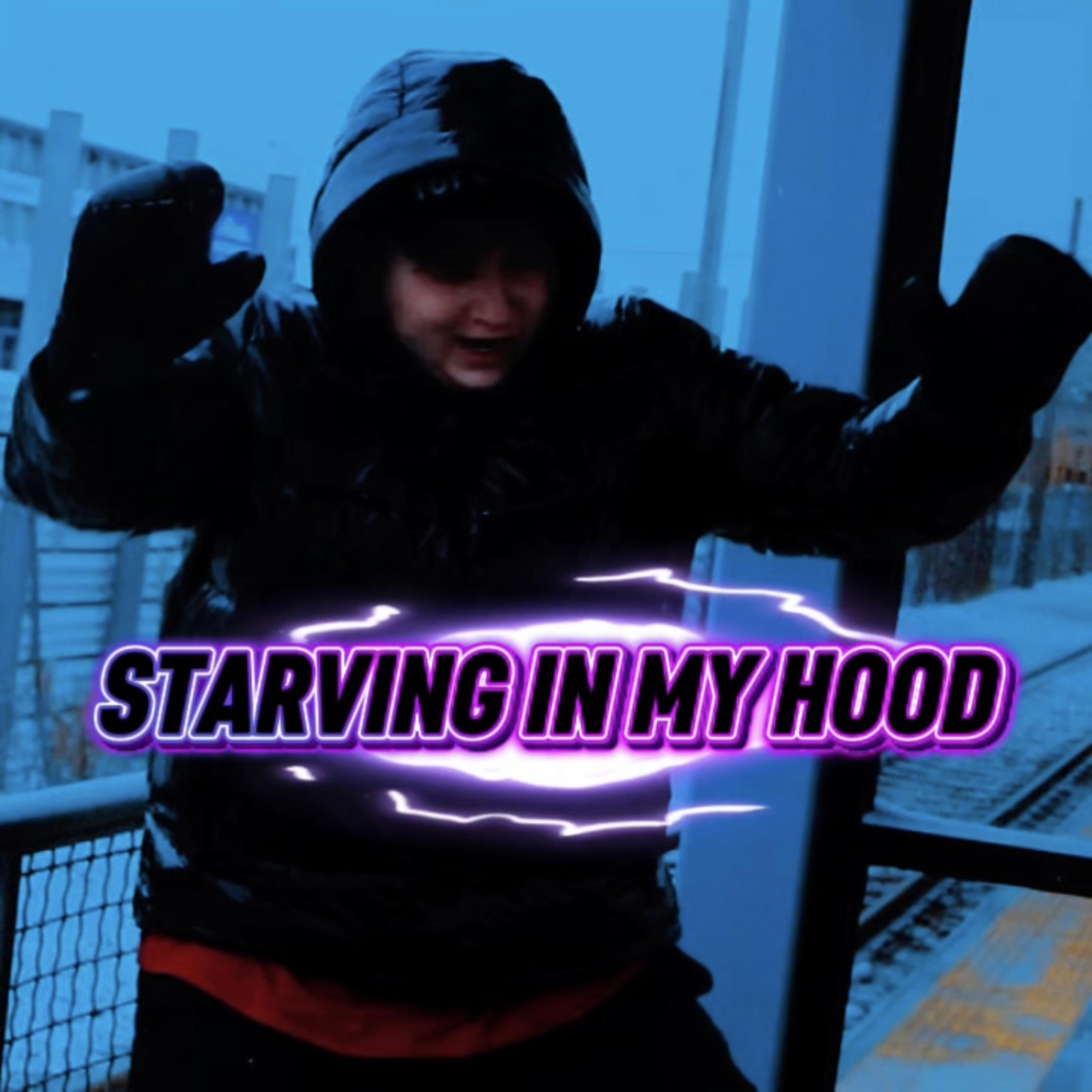 STARVING IN MY HOOD artwork