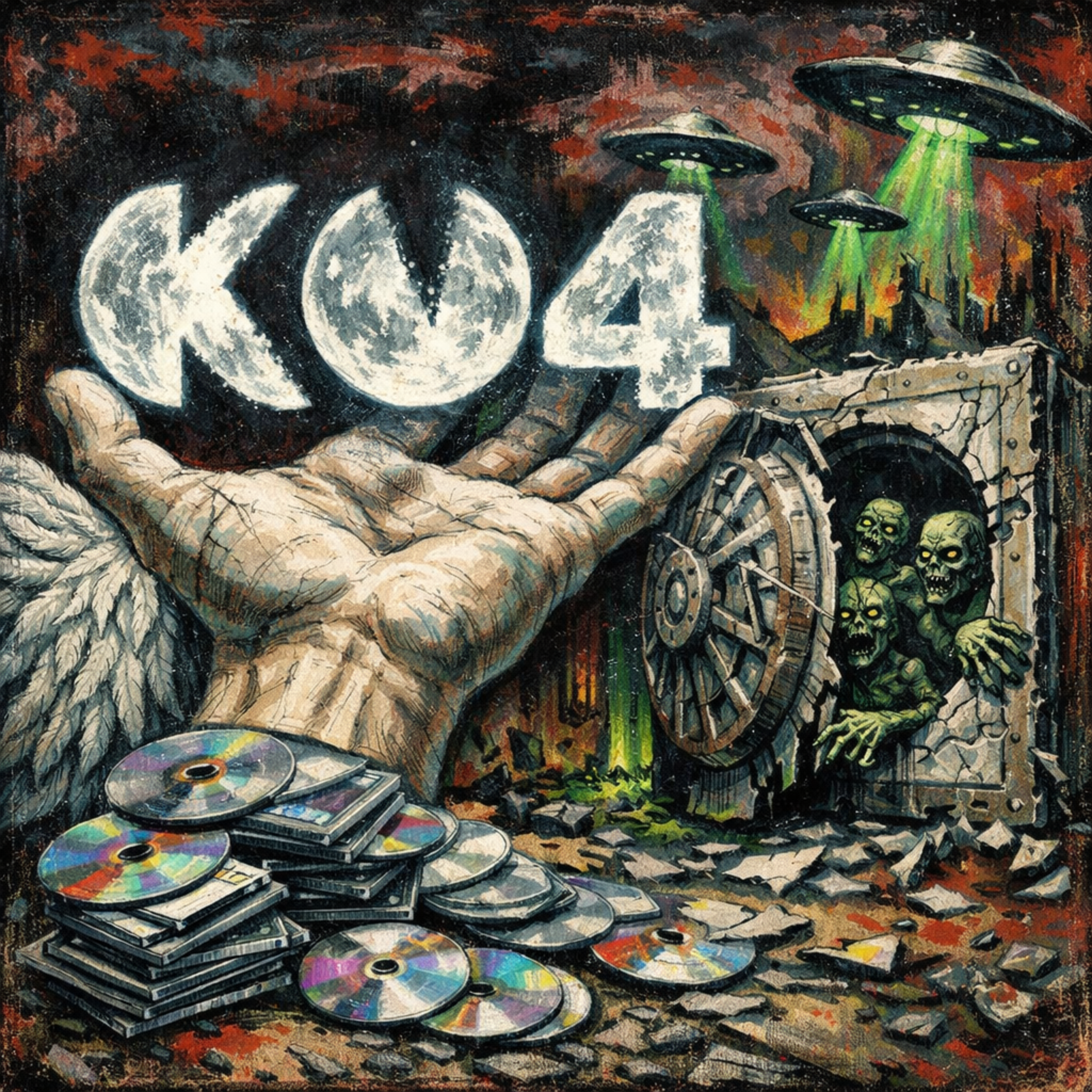 Kracked Vault 4 by Kin Jaay cover art