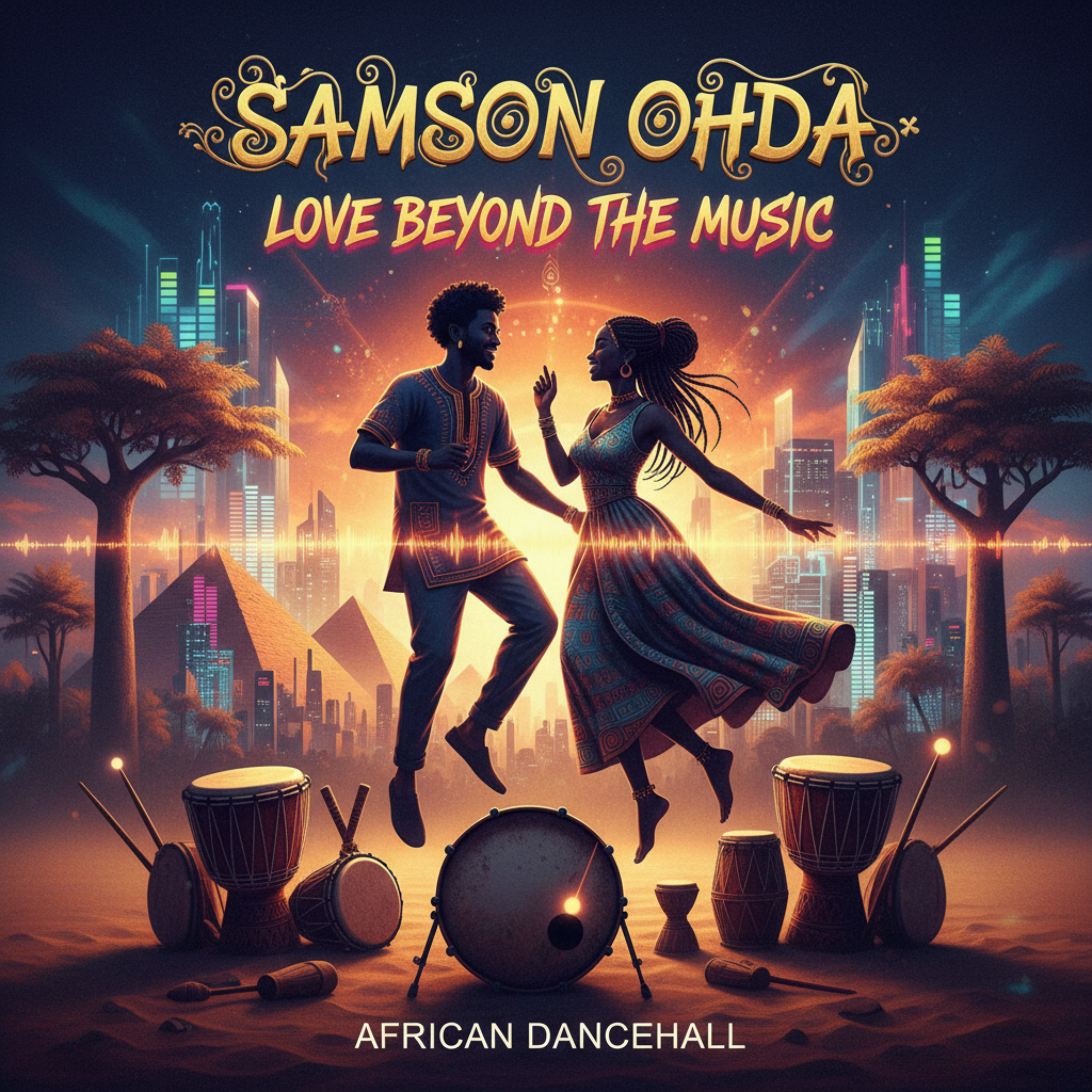 Love Beyond The Music by Samson Ohda  cover art
