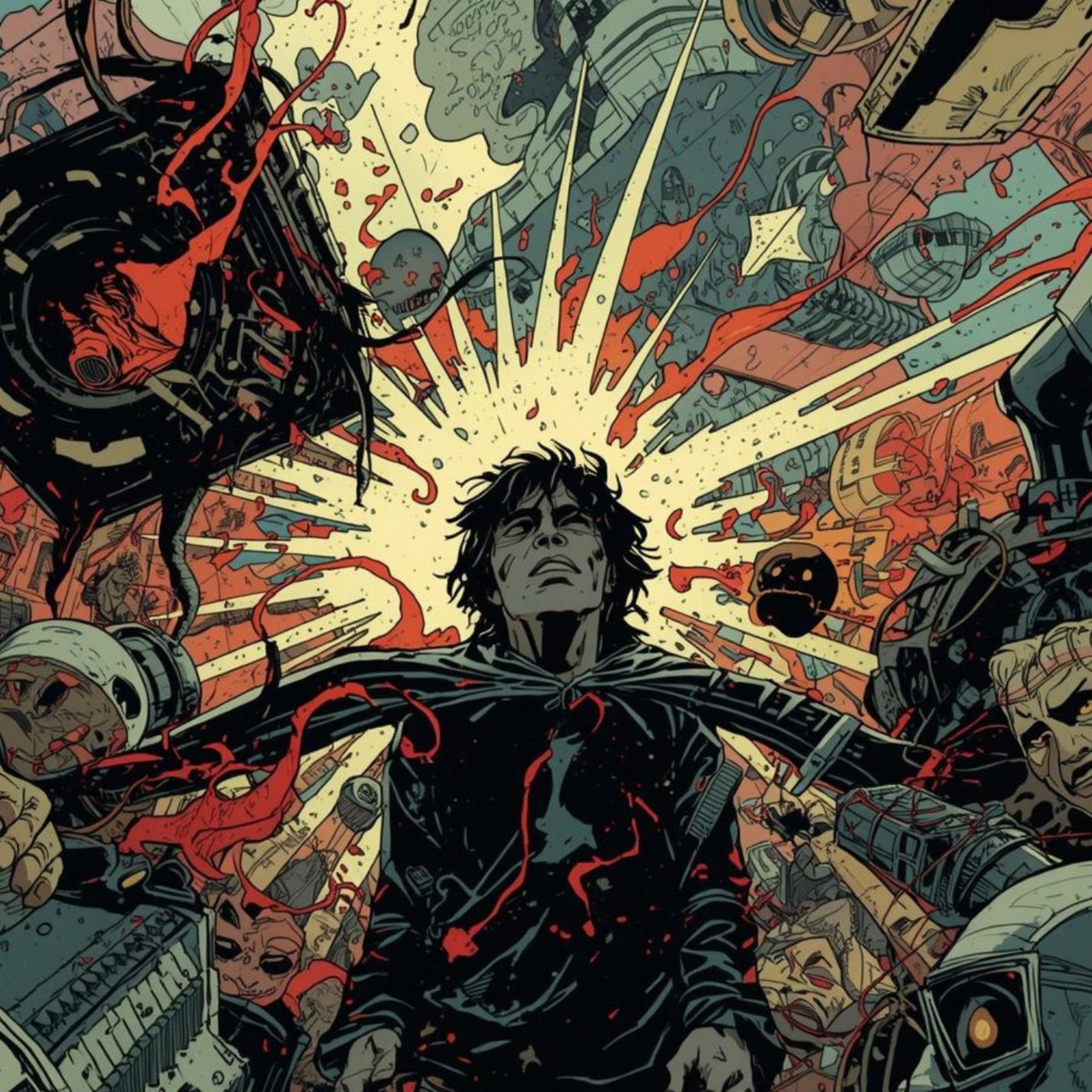 overwhelmed artwork
