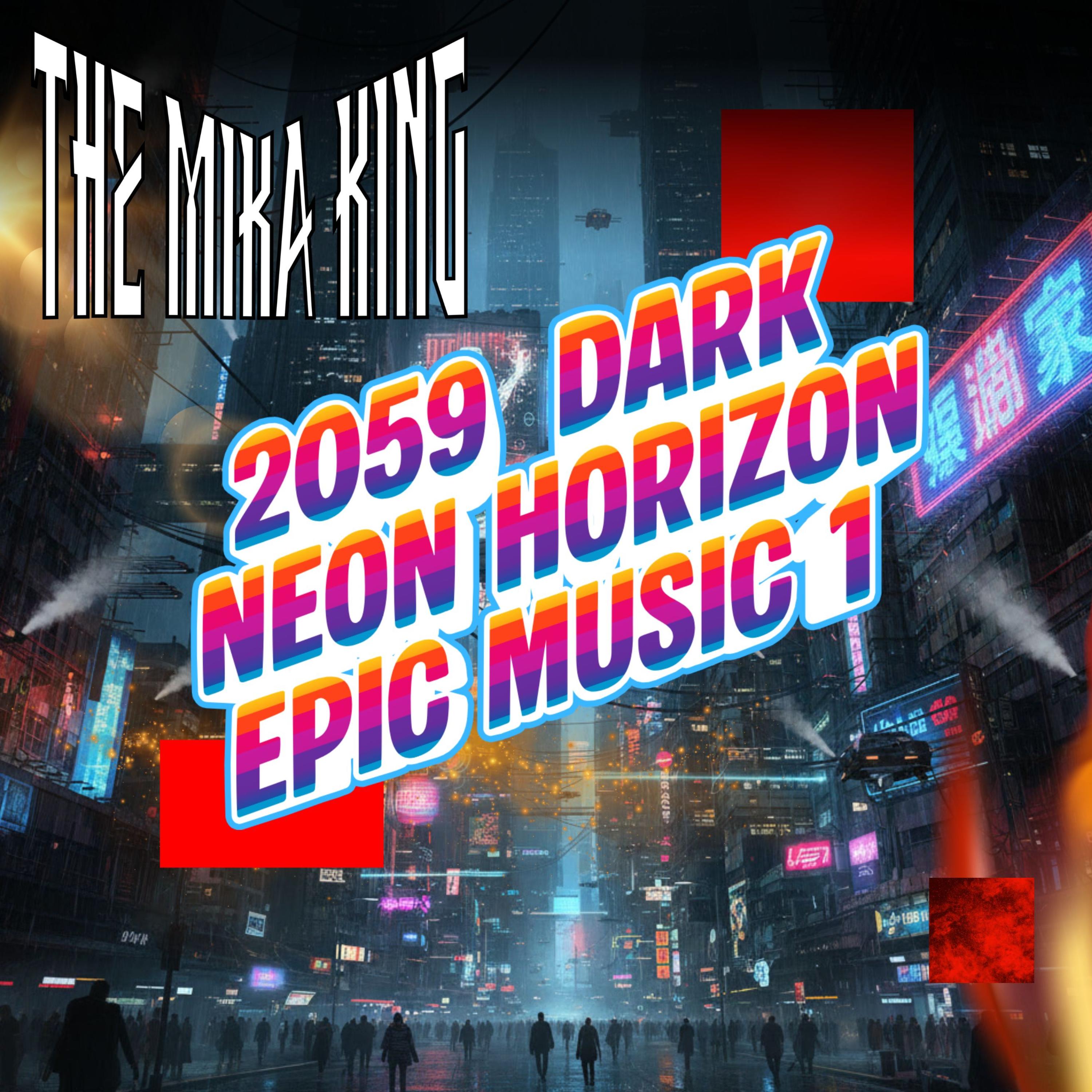2059 DARK NEON HORIZON  EPIC MUSIC 1 artwork